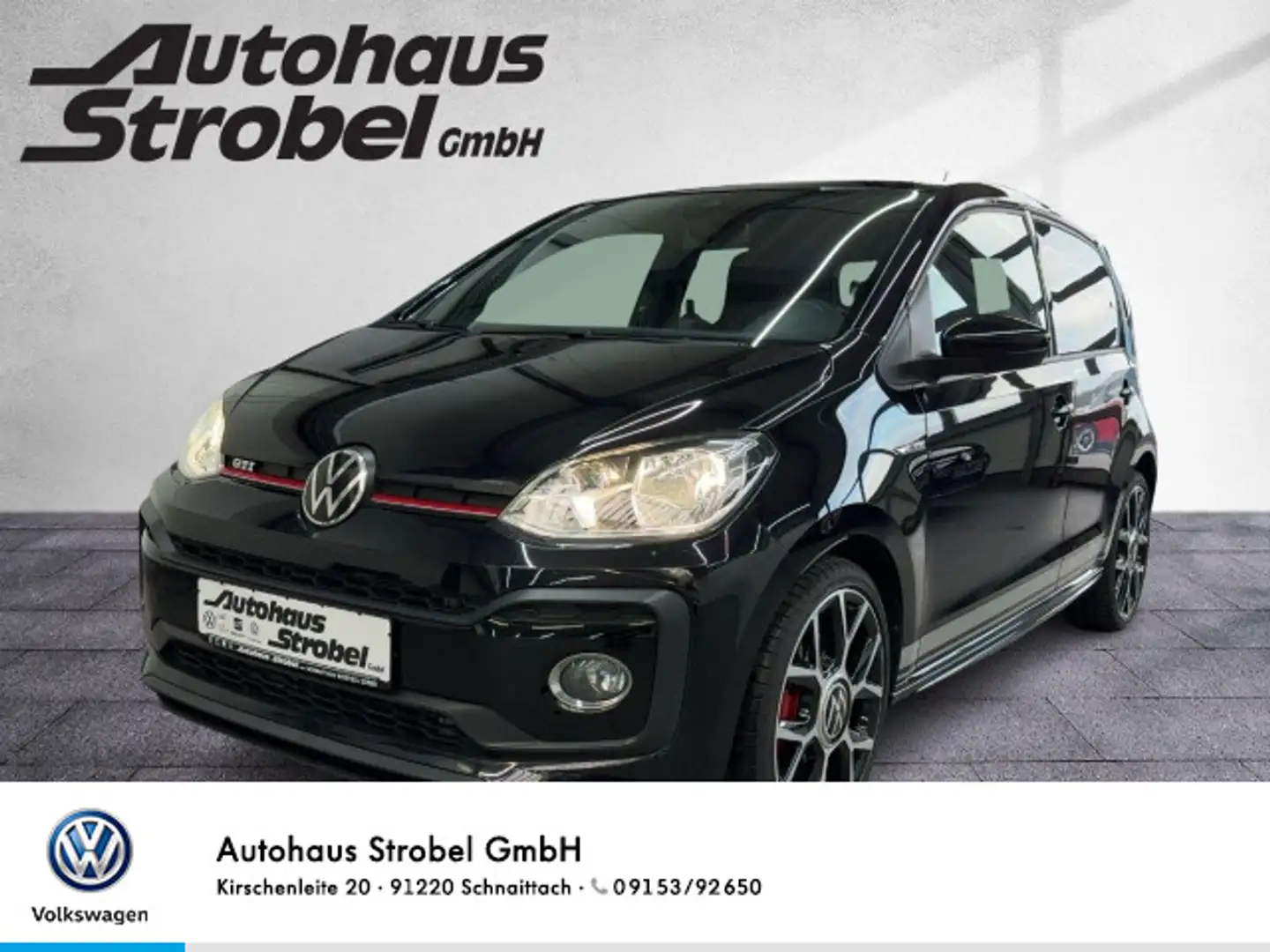 Volkswagen up! GTI 1.0 TSI ab 3,99% Einparkh. Tempo Climatr Schwarz - 1