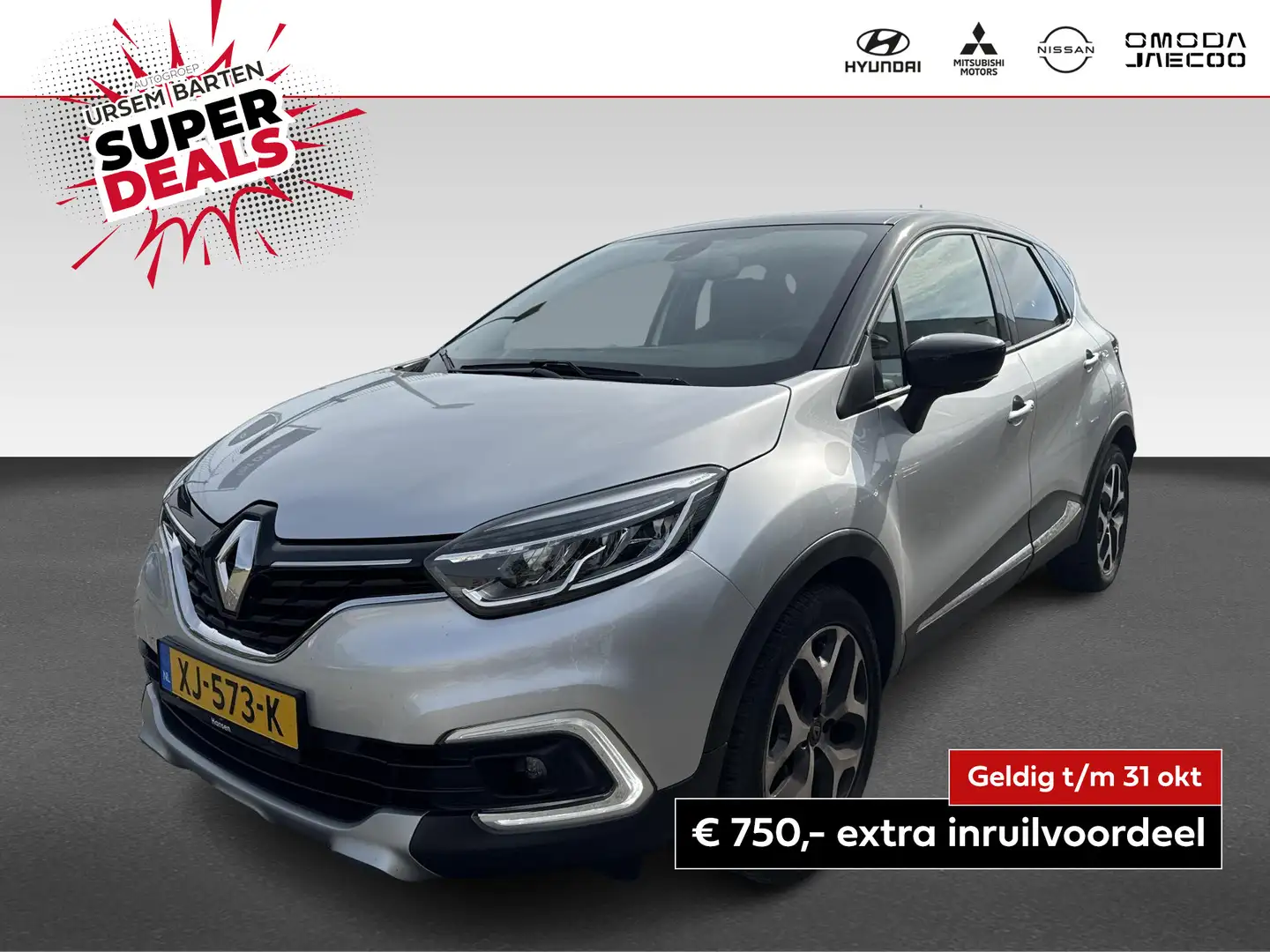 Renault Captur 1.2 TCe Intens | automaat | zwart dak | navigatie Gris - 1