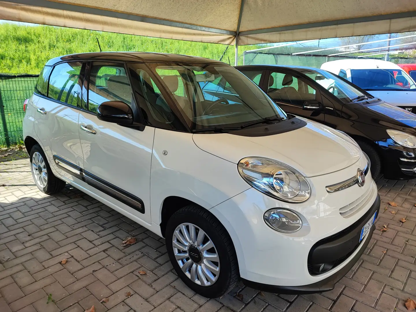 Fiat 500L Benzina/Metano Come Nuova!! - UNICA PROPRIETARIA Weiß - 2