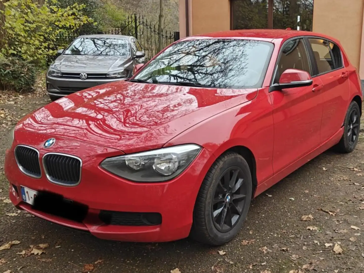 BMW 116 116d Aut. Rouge - 2