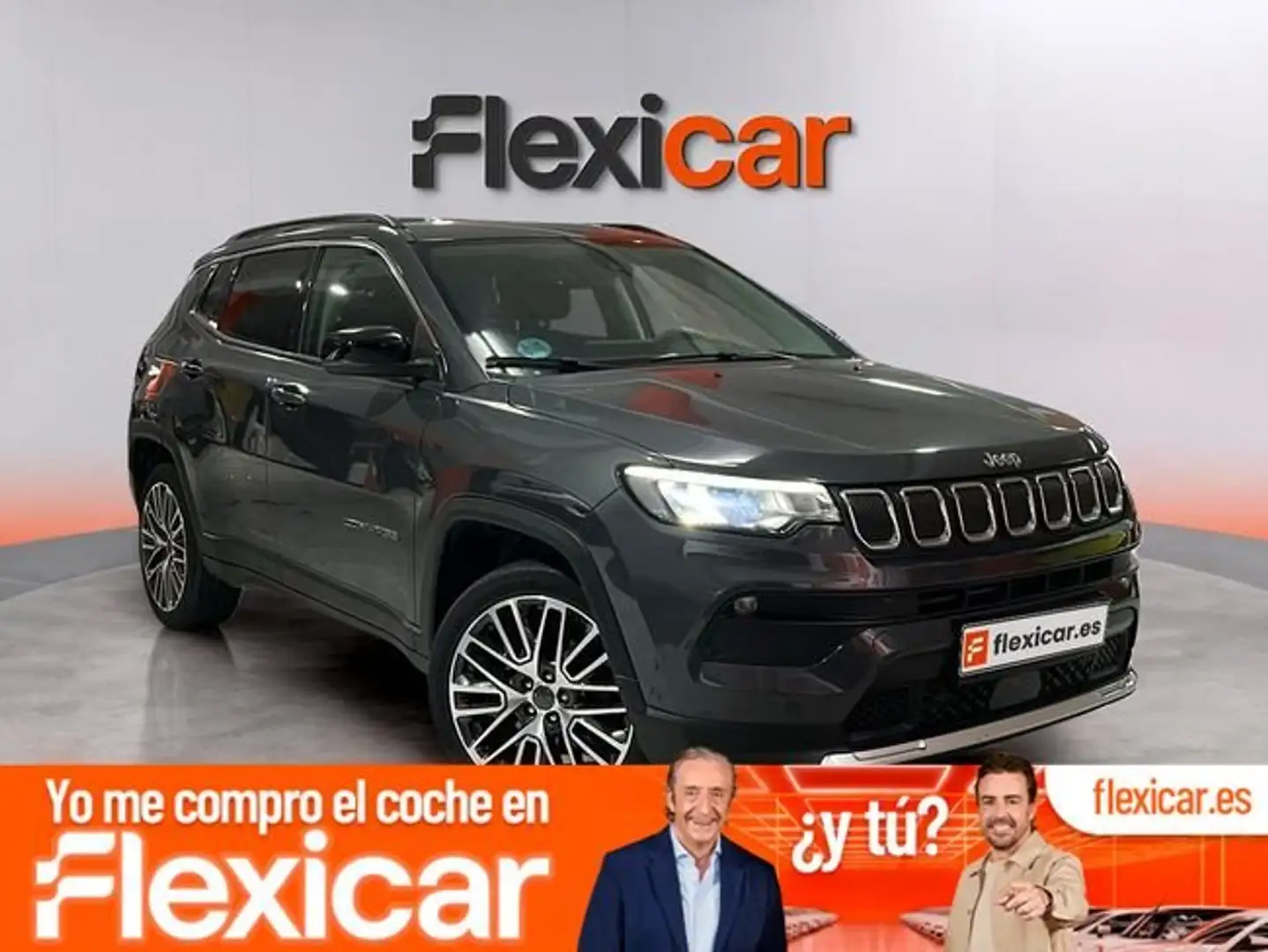 Jeep Compass 1.6 Mjt Limited FWD Gris - 1