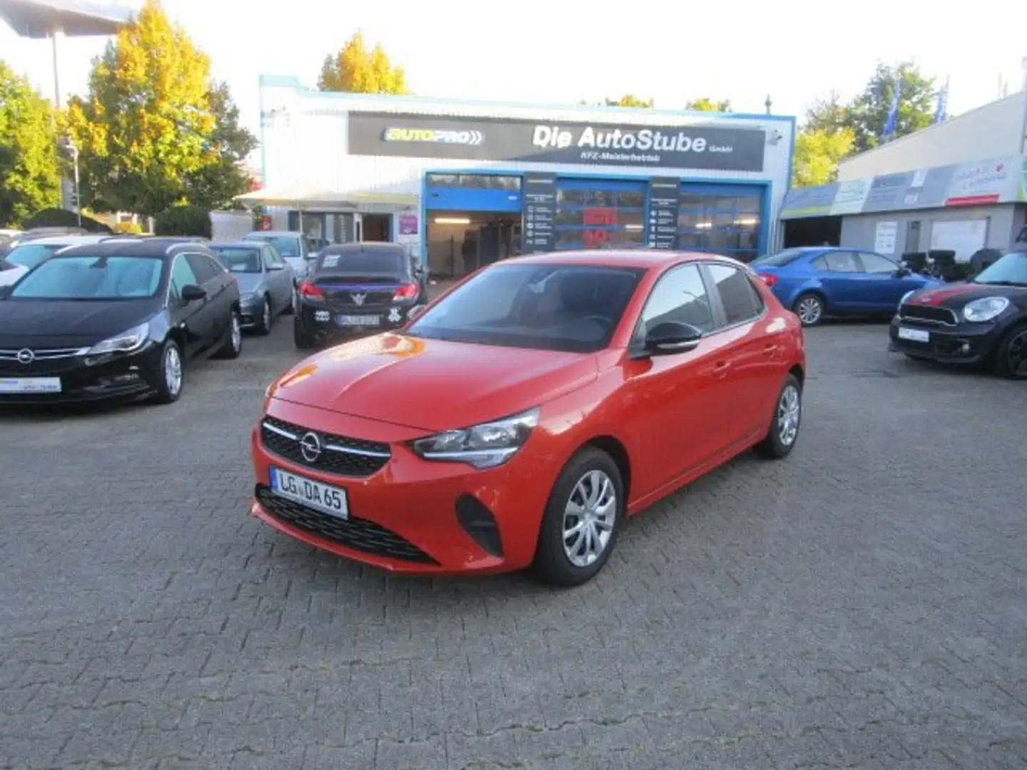 Opel Corsa -F Edition mit Klima-PDC hinten-Allwetter-Carplay! Orange - 2