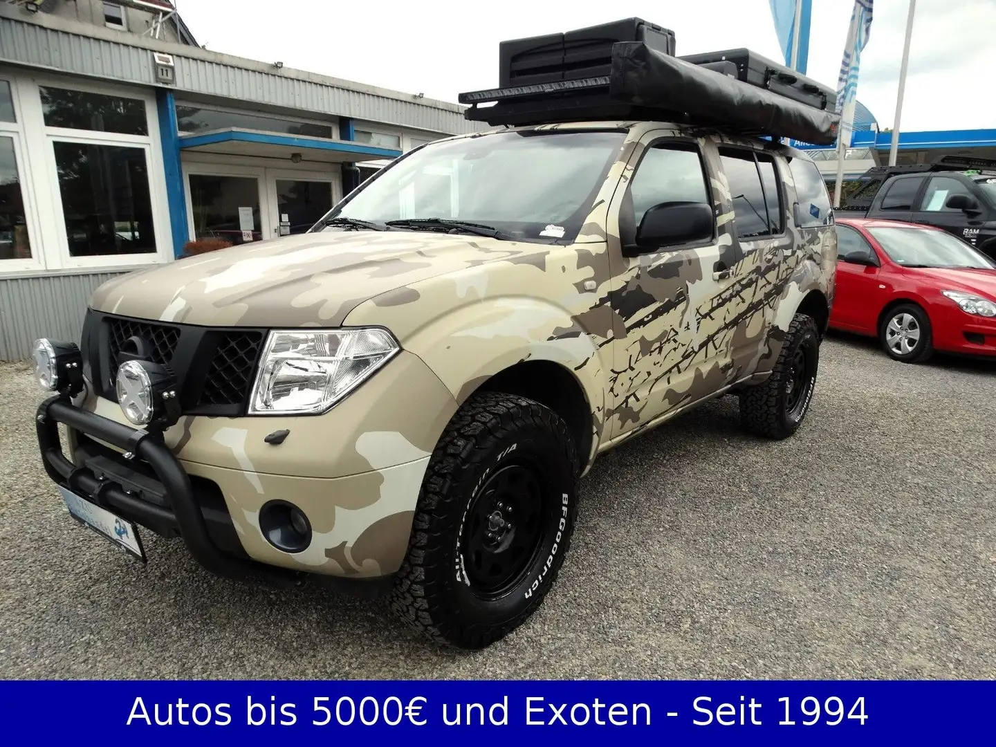 Nissan Pathfinder Offroad Camper -  Dachzelt Beige - 1