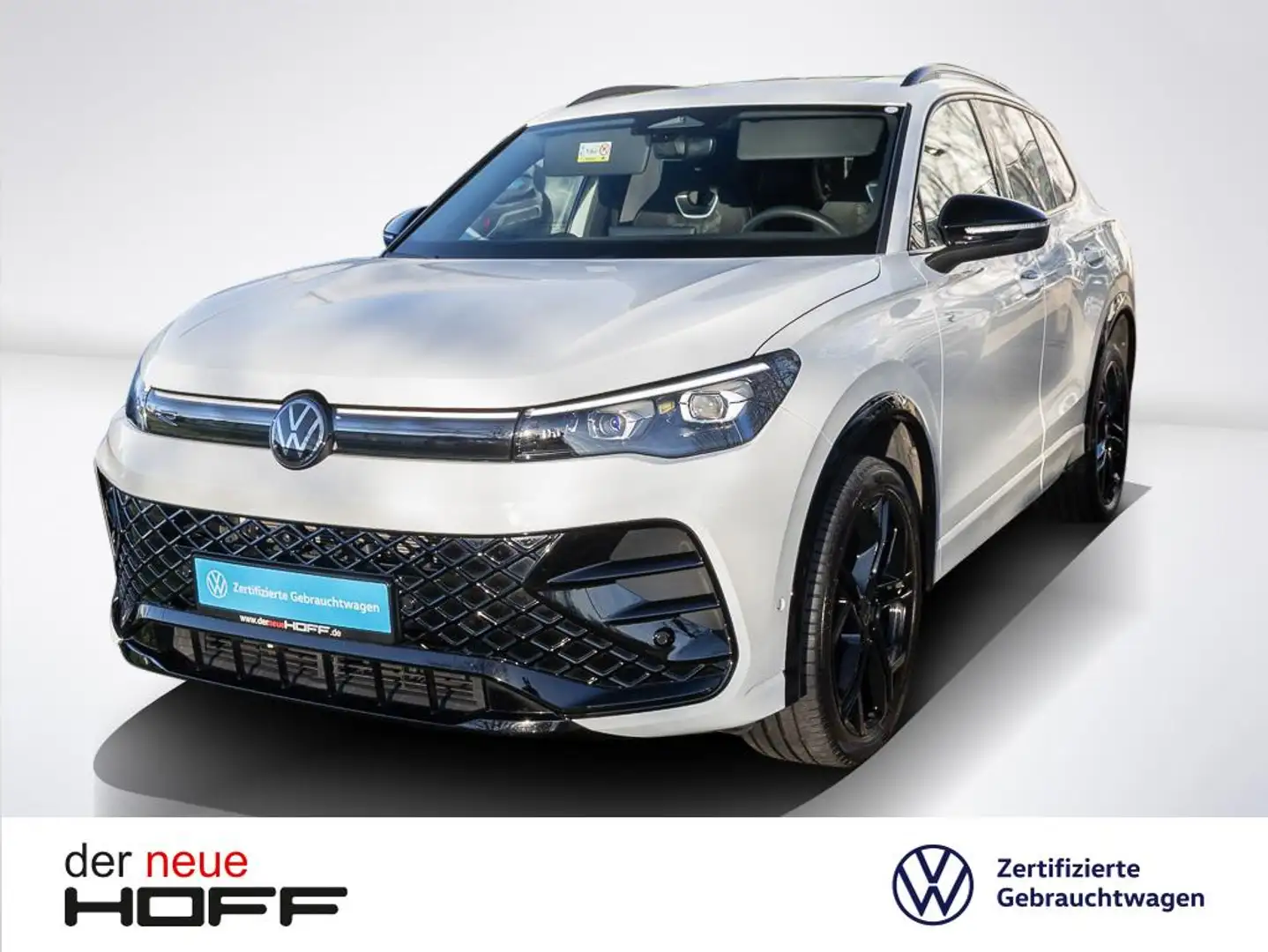 Volkswagen Tiguan 2.0 TDI R-Line 4Motion AHK Panorama IQ Light Black Weiß - 1