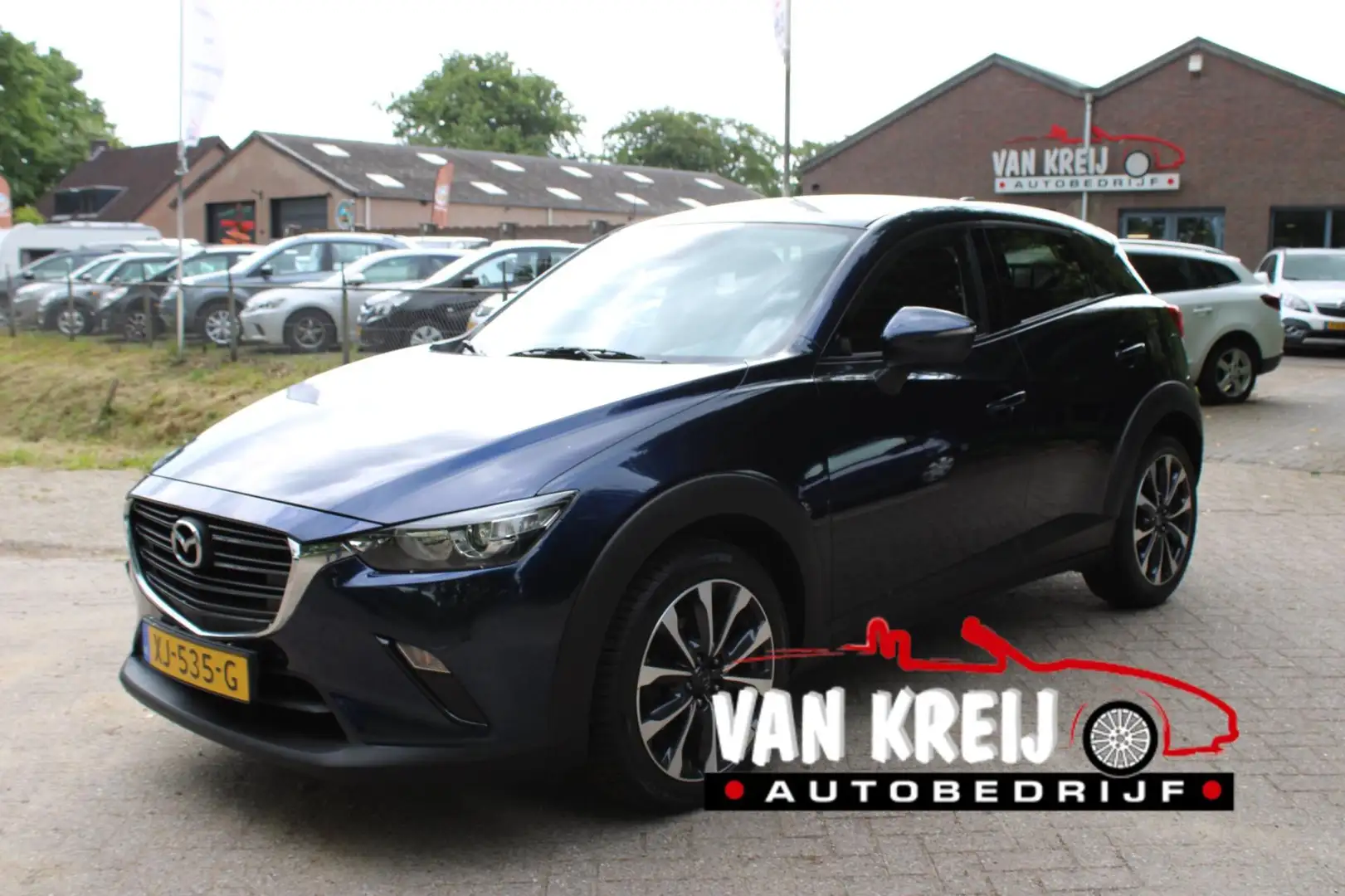 Mazda CX-3 2.0 SkyActiv-G 120 Sport Selected, Navi, Clima, Cr Blau - 2