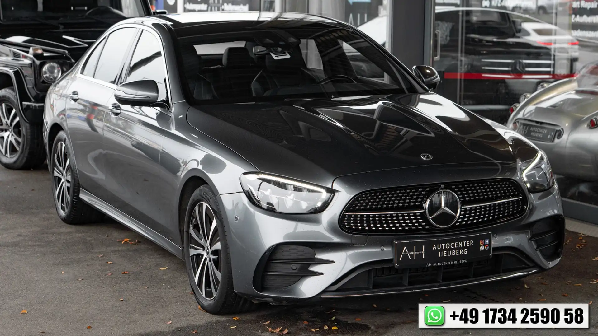 Mercedes-Benz E 400 d 4Matic AMG*ACC*360*PANO*LED Gris - 1
