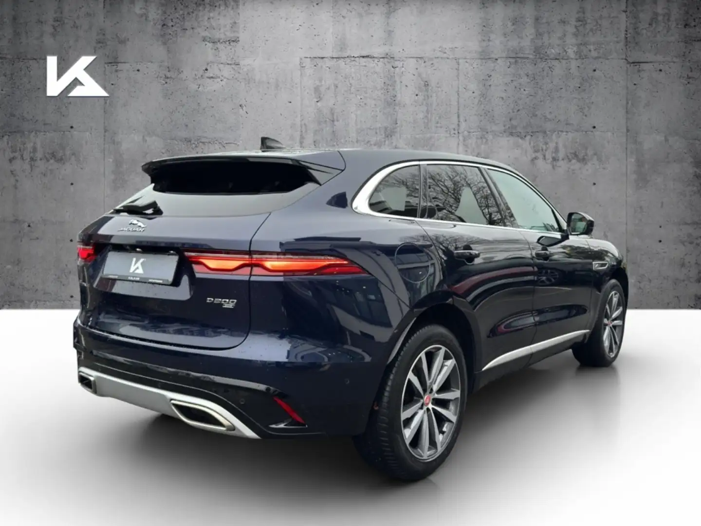 Jaguar F-Pace D300 SE AWD el. AHK Winterpaket Privacy ACC Azul - 2