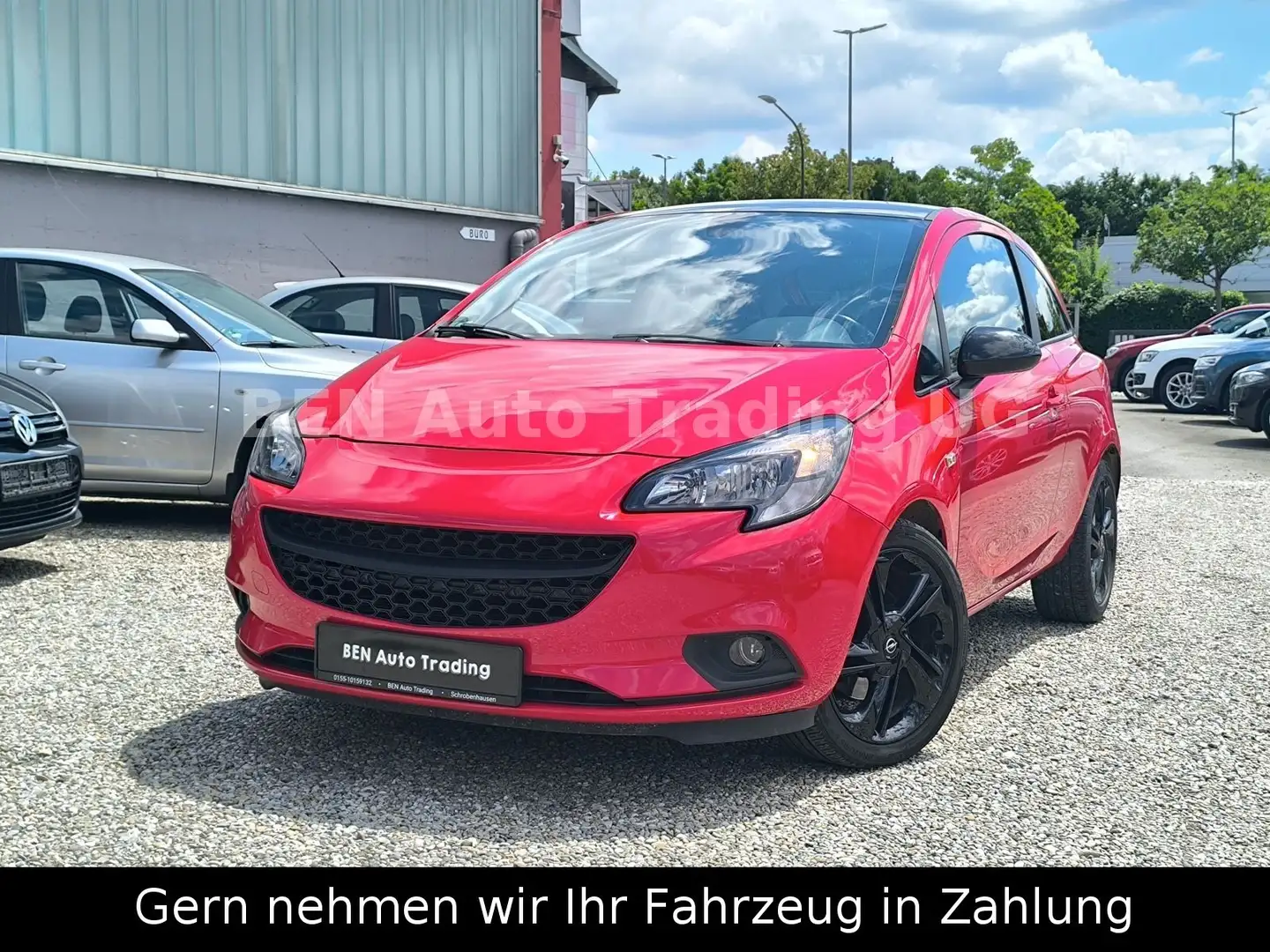 Opel Corsa E Color Edition ecoFlex Sthz°Lenk.Heiz°PDC Rot - 1