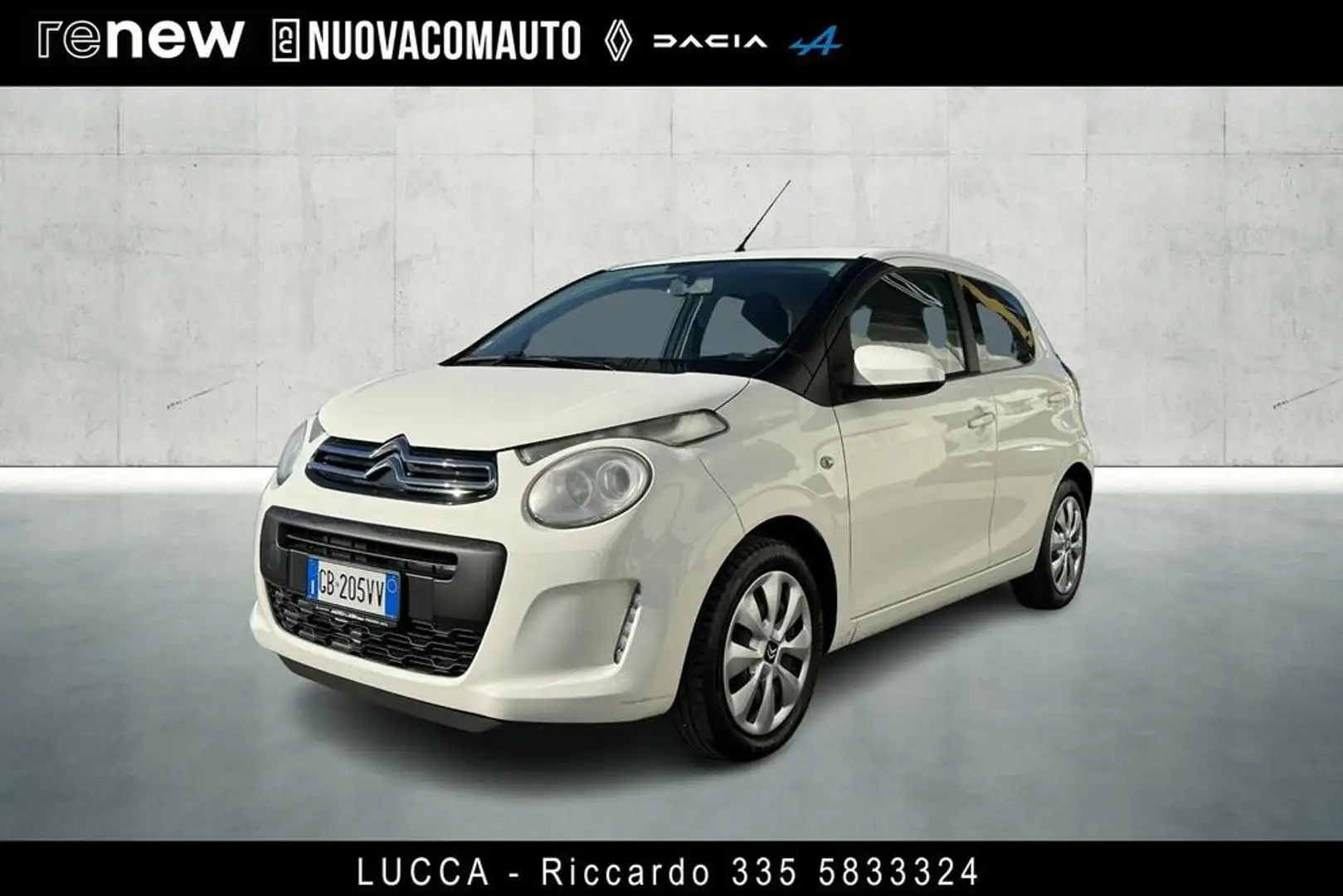 Citroen C1 5p 1.0 vti Feel s&s 72cv Bianco - 1