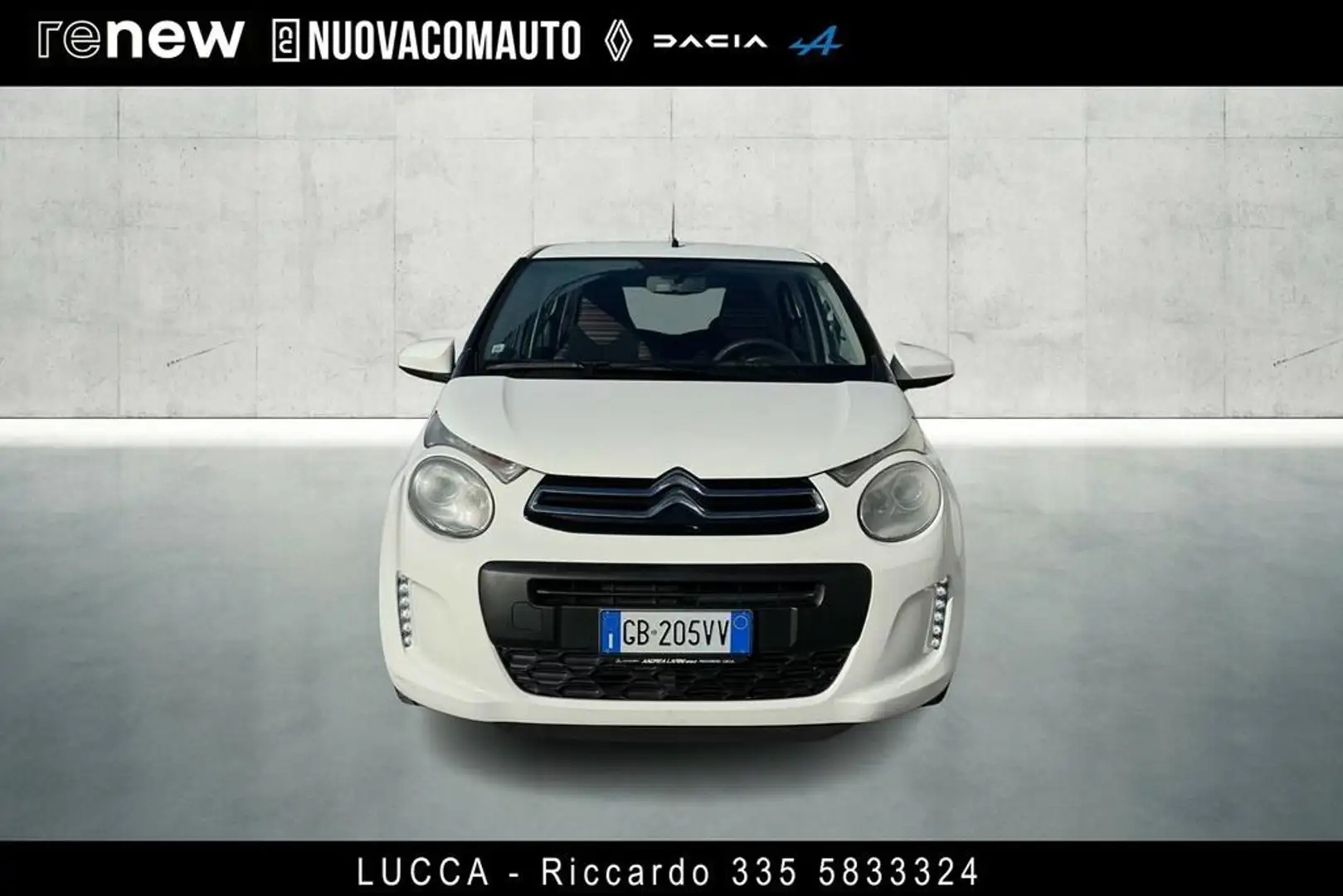 Citroen C1 5p 1.0 vti Feel s&s 72cv Bianco - 2