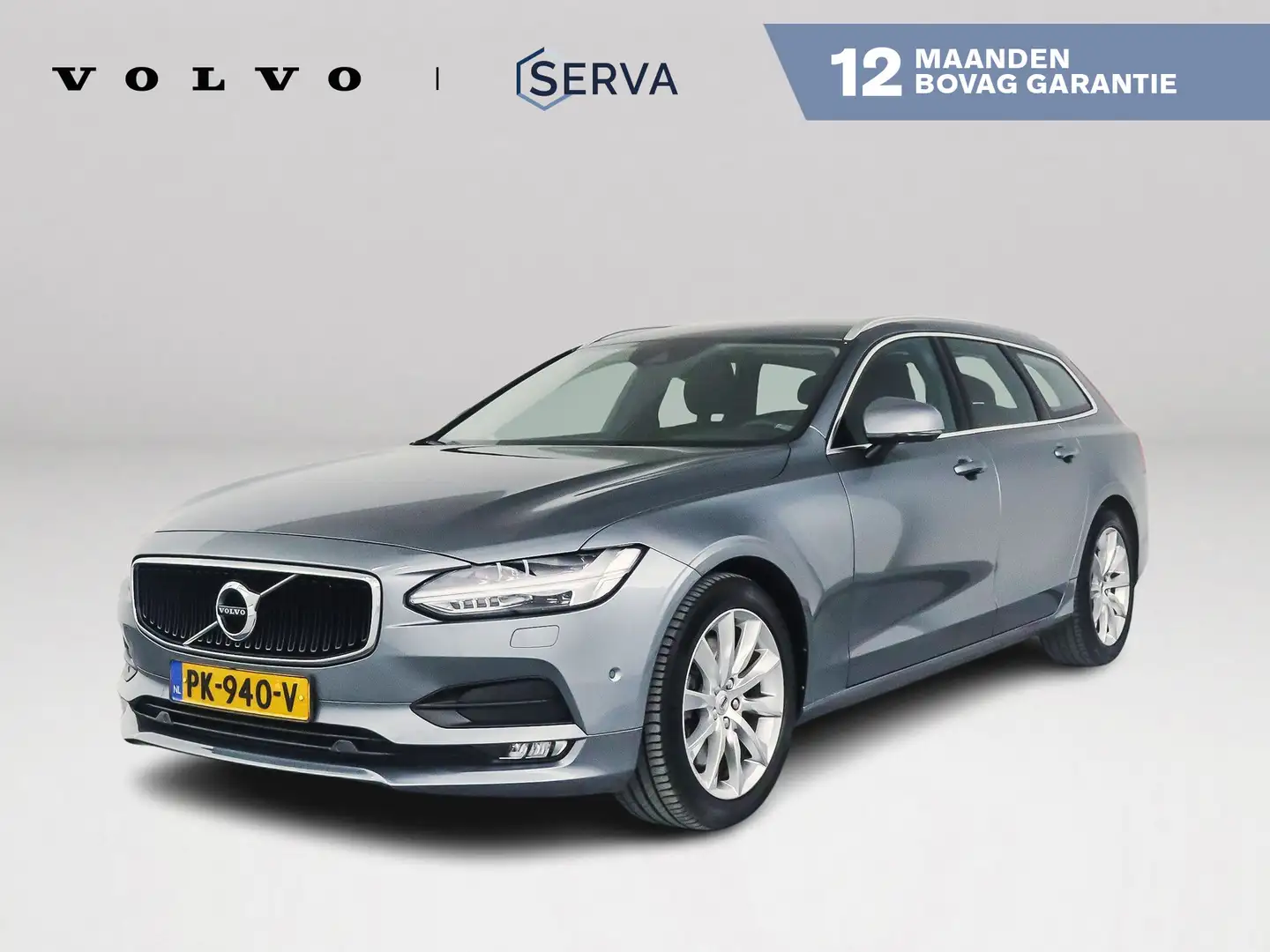 Volvo V90 T5 Momentum | Stoelverwarming | Navigatie | Park A Grijs - 1