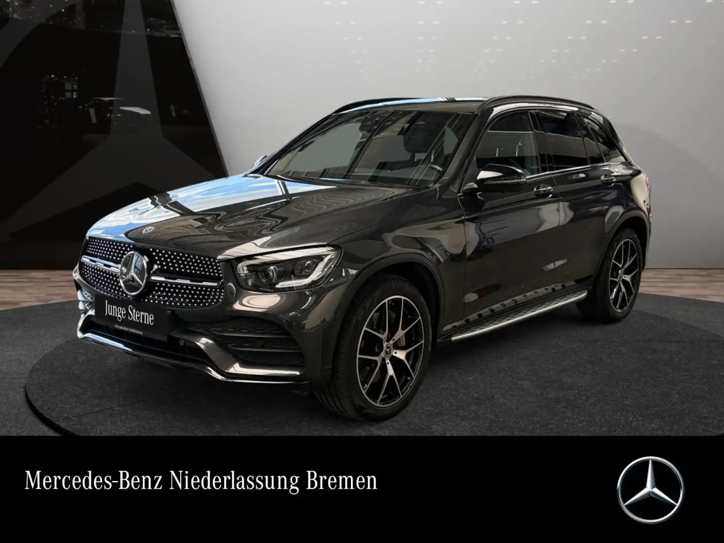 Mercedes-Benz GLC 400 d 4M AMG+NIGHT+PANO+360+AHK+MULTIBEAM+9G Grau - 1