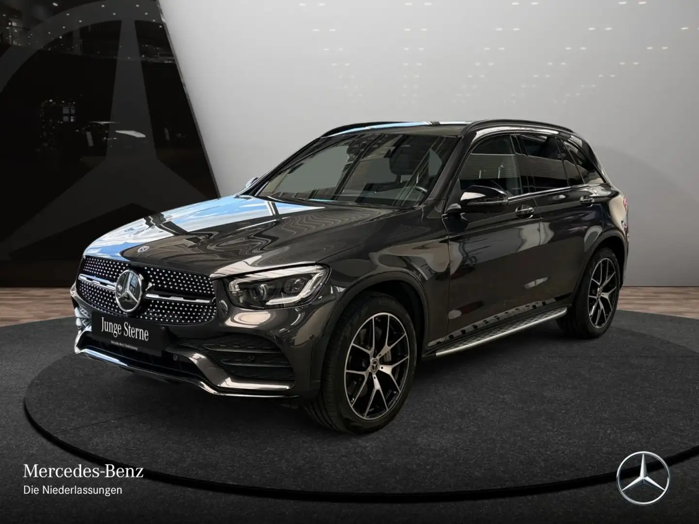 Mercedes-Benz GLC 400 d 4M AMG+NIGHT+PANO+360+AHK+MULTIBEAM+9G Grau - 2