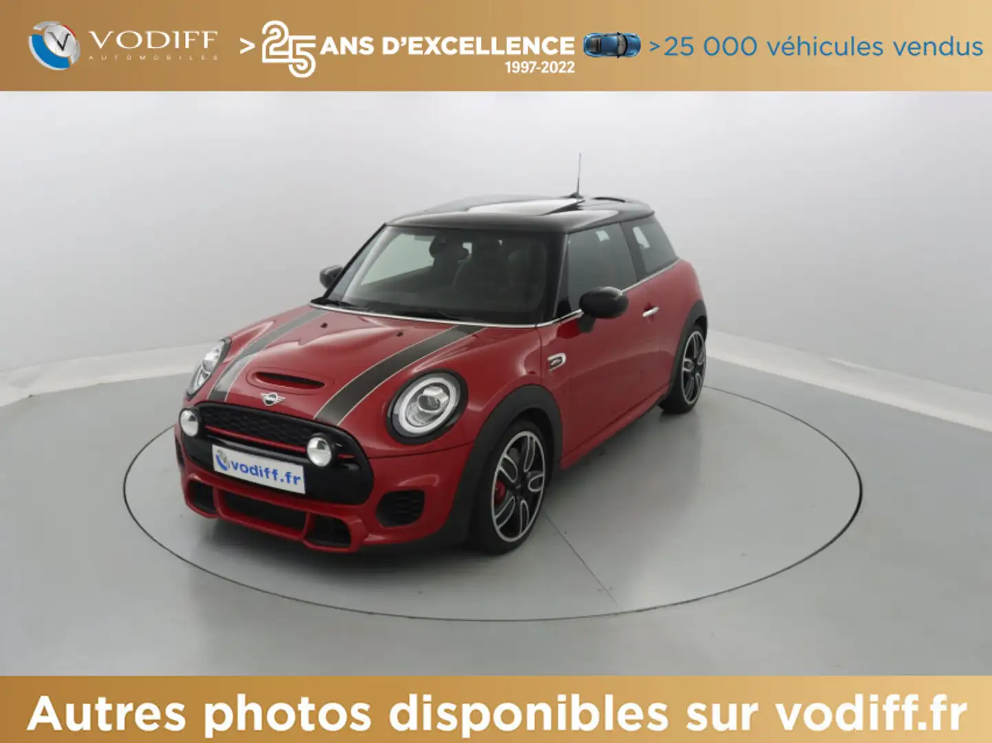 MINI Cooper MINI JOHN WORKS 231 CV 3 PORTES AUTOMATIQUE Rojo - 1