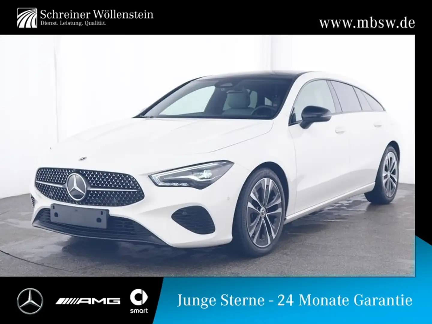 Mercedes-Benz CLA 180 SB PROGRESSIVE-Adv*Pano*Night*WiP*RKam* Weiß - 1