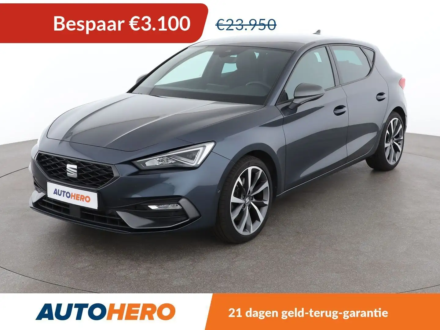SEAT Leon 1.5 eTSI ACT FR Grijs - 1