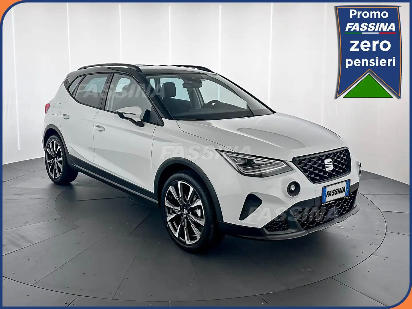 SEAT Arona Arona 1.0 EcoTSI Black Edition Bianco - 1