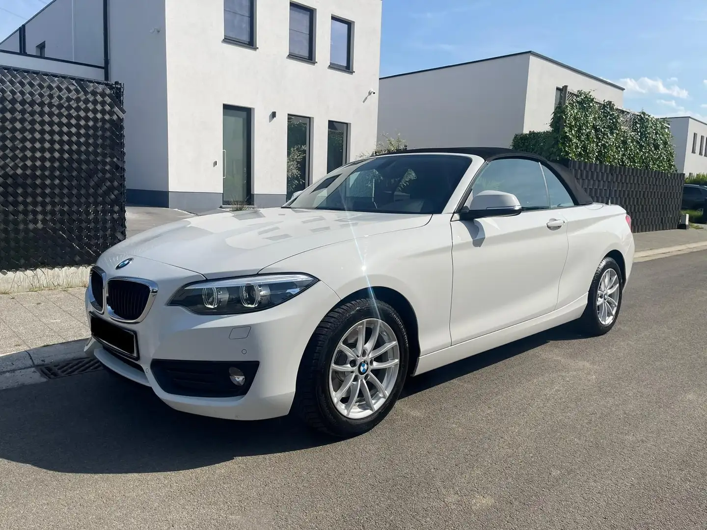 BMW 220 Cabrio 220iA Wit - 2