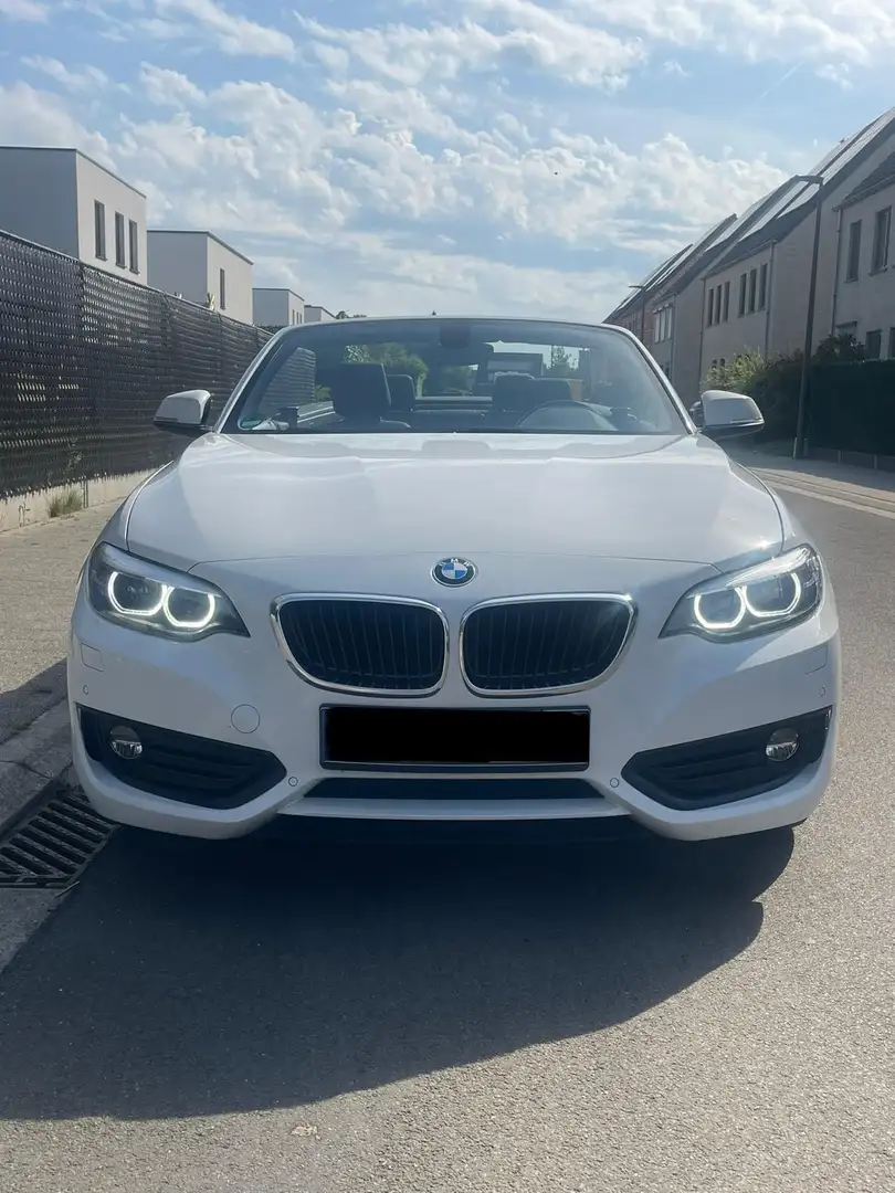 BMW 220 Cabrio 220iA Wit - 1