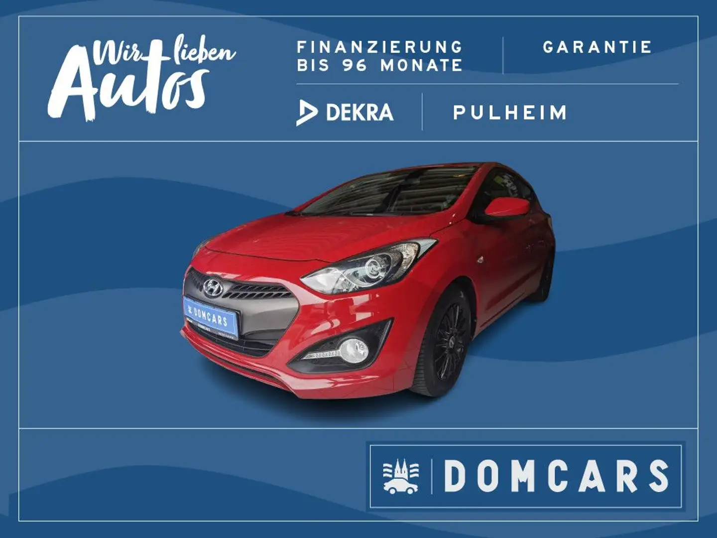Hyundai i30 Coupe Entry Edition// ALU+INSPEKTION+TÜV NEU Rood - 1