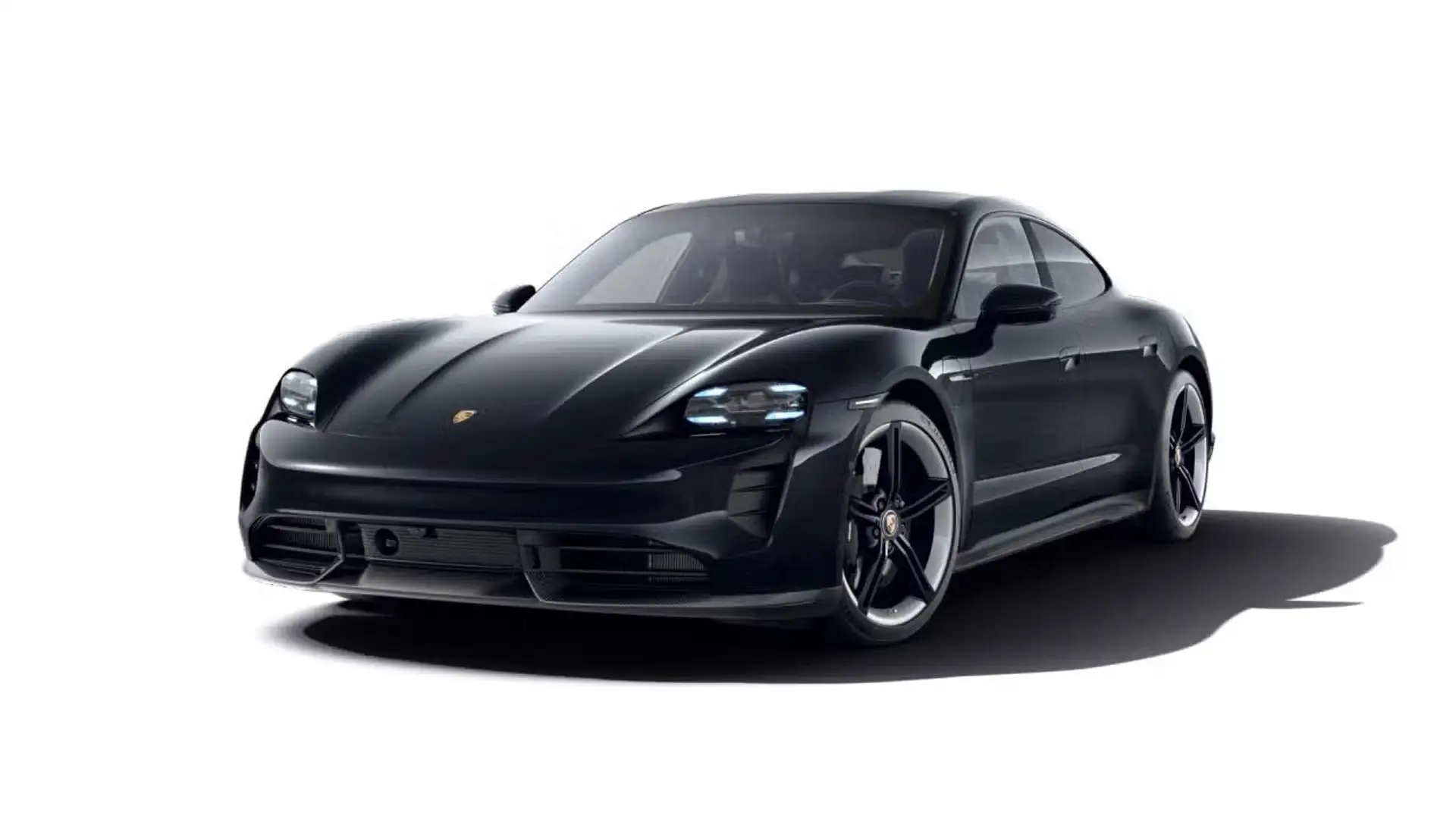 Porsche Taycan Turbo S Sport Design Paket Carbon Zwart - 1
