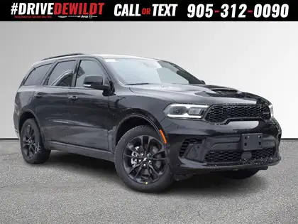 Black 2026 Dodge Durango SUV / Crossover All-Wheel Drive 8-Speed Automatic