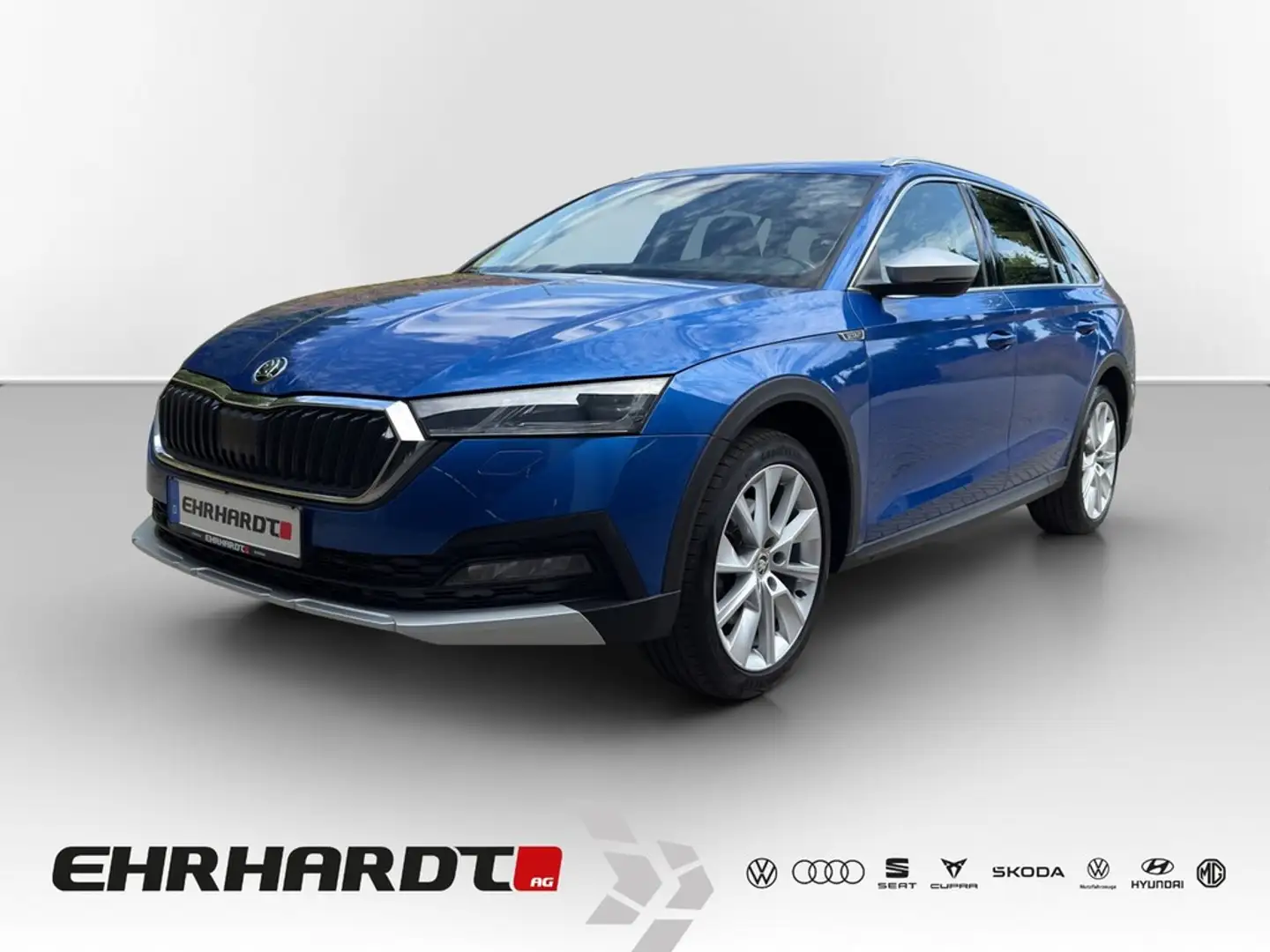 Skoda Octavia Combi 2.0 TDI DSG 4x4 Scout AHK*PANO*HEADUP*VIR... Blau - 1