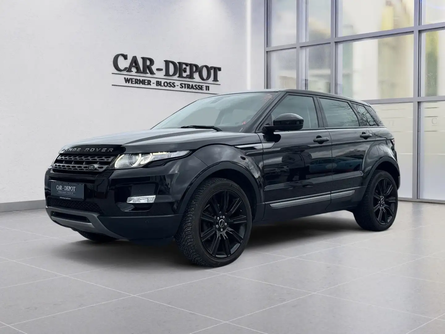 Land Rover Range Rover Evoque Pure Technik*NAVI*RFK*LEDER* Schwarz - 1