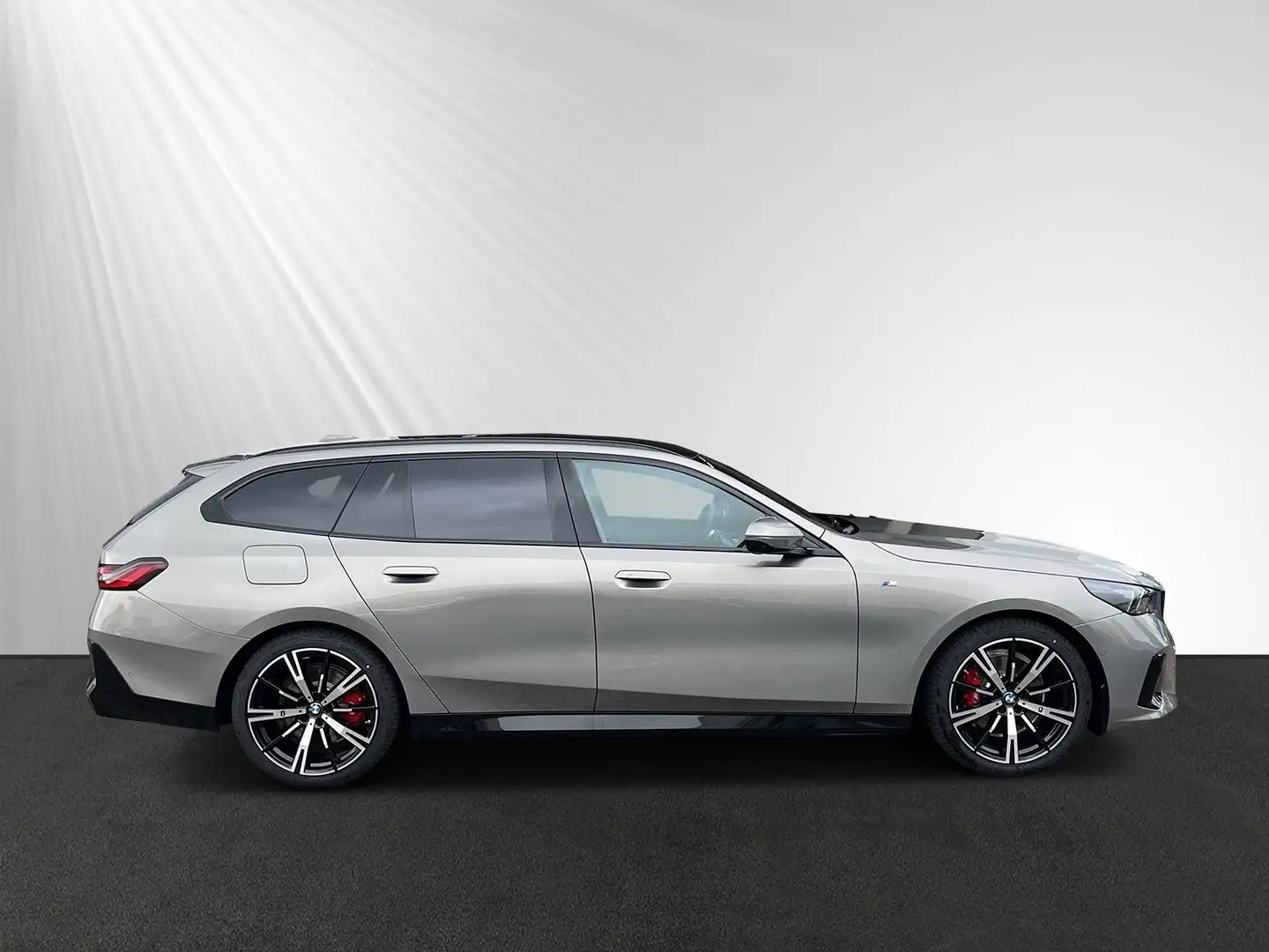 BMW 520 d Touring M Sport Pro|AHK|Pano|HarmanKardon Gris - 2