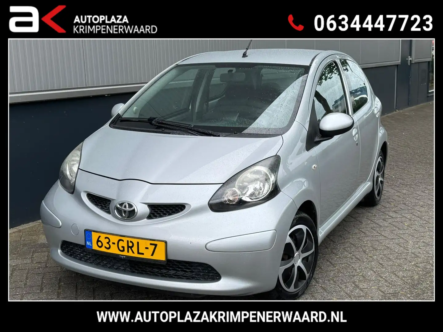 Toyota Aygo 1.0-12V NAP Nieuwe koppeling nieuwe apk Carplay Grau - 1