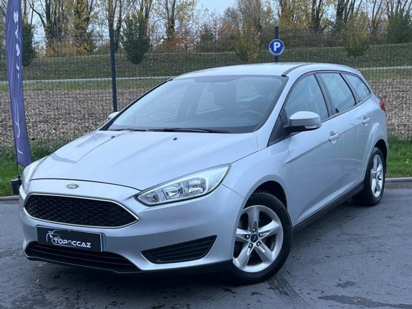 Ford Focus SW 1.0 ESS 100CH TREND BUSINESS * 2018 * 108.000KM * GARANTIE Gris - 1