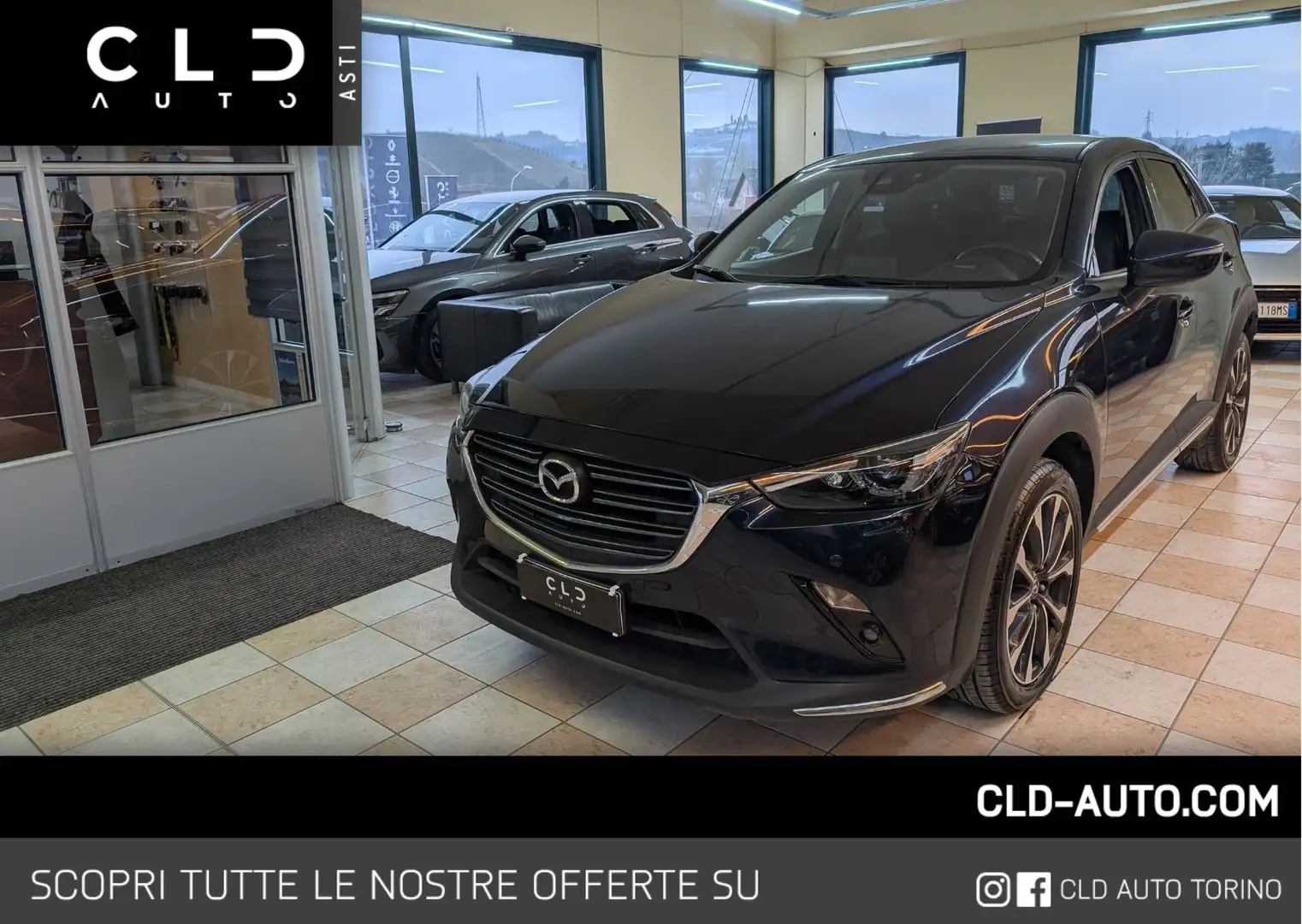 Mazda CX-3 CX-3 1.8 Exceed 2wd 115cv my18 Modrá - 1
