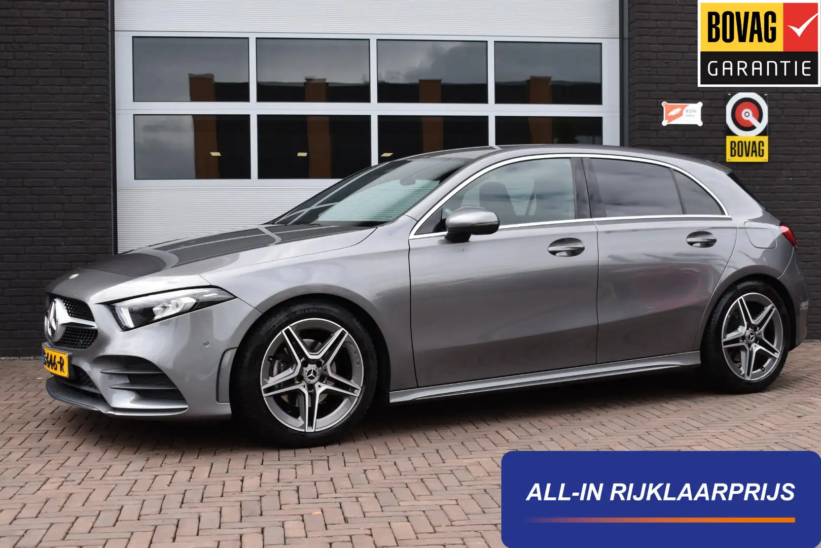 Mercedes-Benz A 200 163 PK Business Solution AMG Aut. | Navi | Camera Grijs - 1