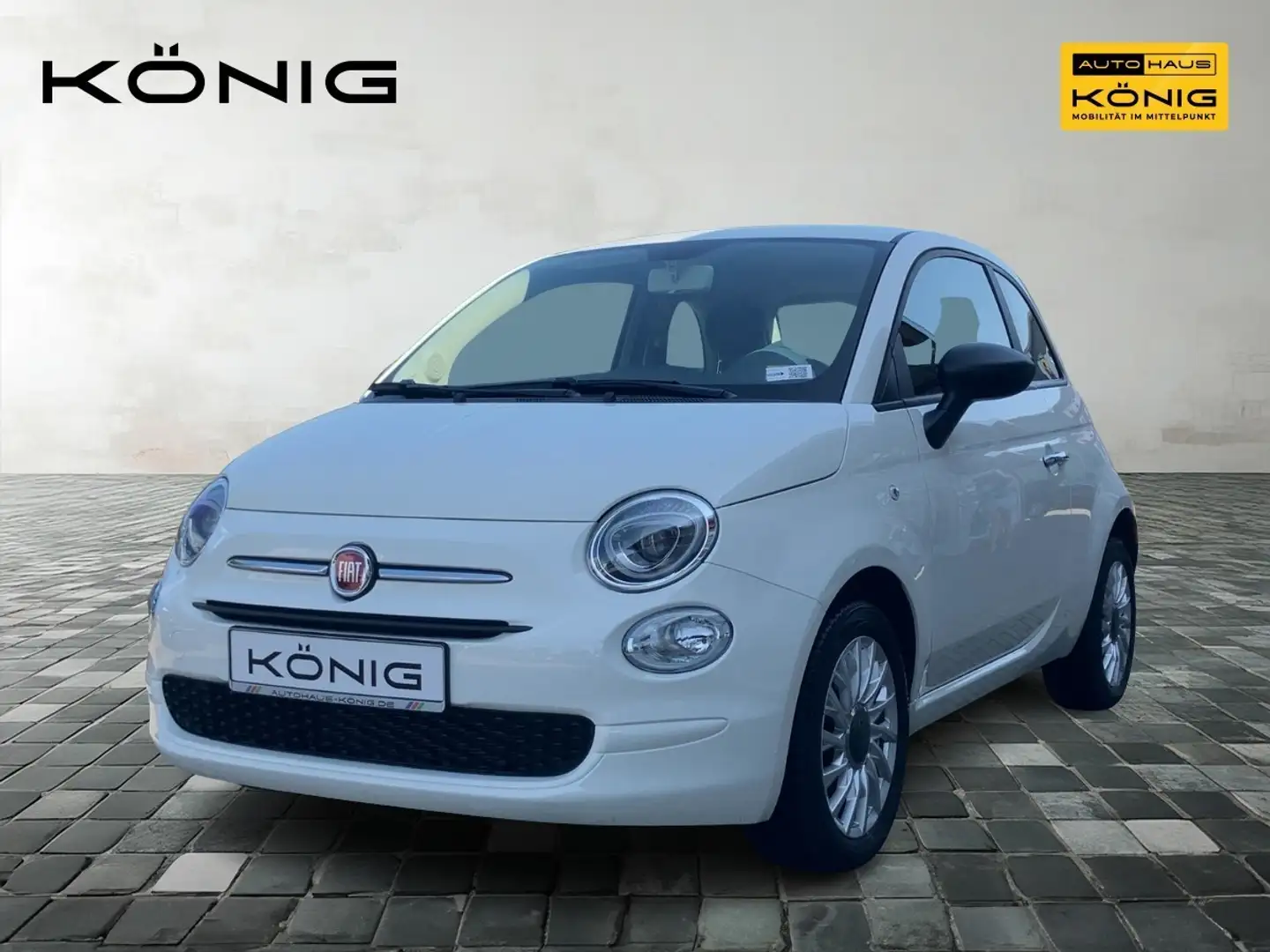 Fiat 500 MY23 1.0 Klima & Sound Klima*DAB+*USB Wit - 1