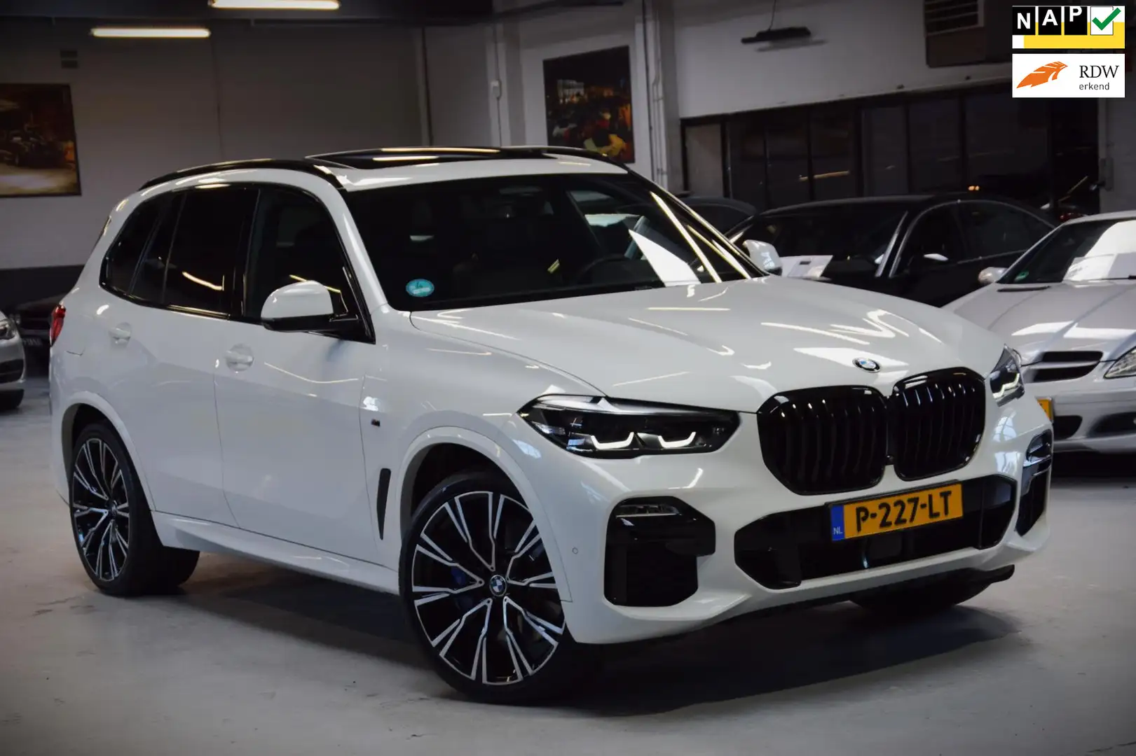 BMW X5 XDrive40i High Executive |M-Pakket|Dealer onderhou Blanc - 1