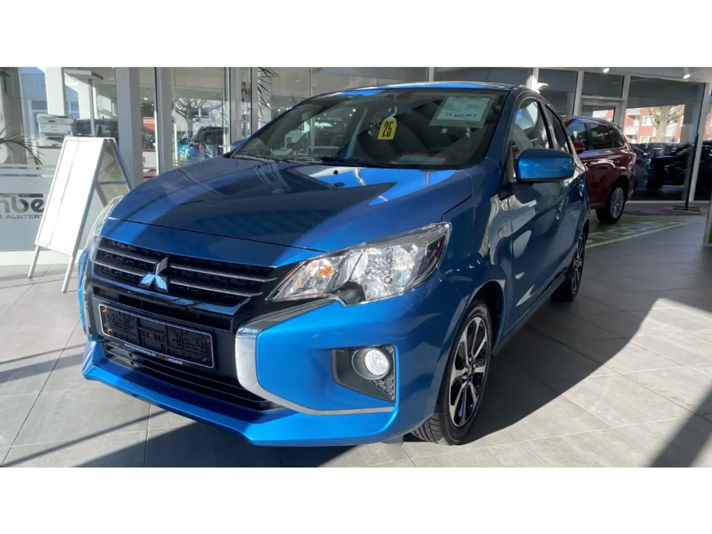 Mitsubishi Space Star Select+ 1.2 Apple CarPlay Android Auto DAB SHZ Rüc Blauw - 1