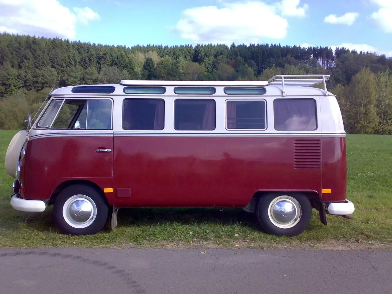 Volkswagen T1 SAMBA 21 Fenster Erstlack 3. Hd Camper, foto 7