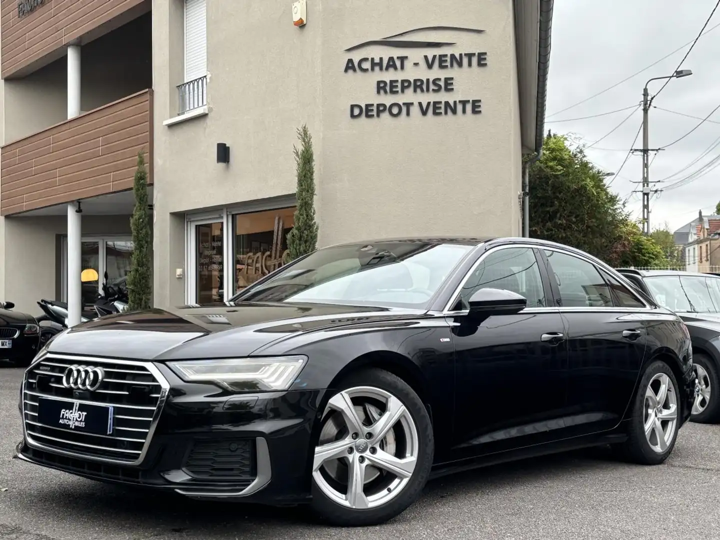 Audi A6 Quattro 3.0 V6 50 TDI - 286 - BVA Tiptronic  2018 BERLINE S line PHASE 1 Schwarz - 1