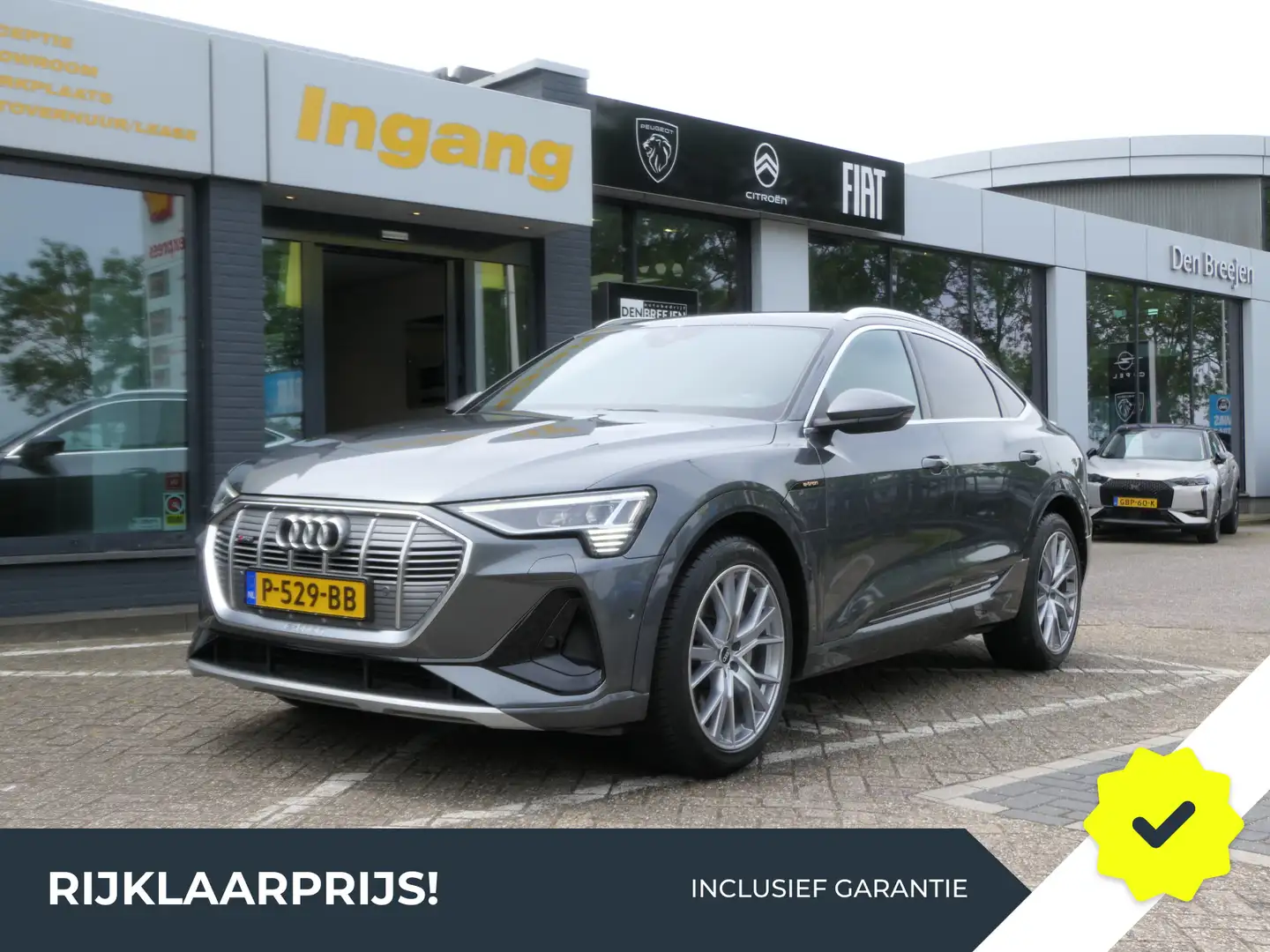Audi e-tron Sportback 50 quattro S edition 71 kWh | S-Line | T Grijs - 1