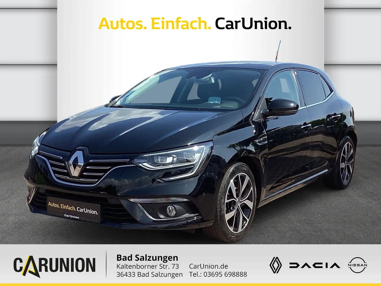 Renault Megane TCe 140 GPF BOSE EDITION Schwarz - 1