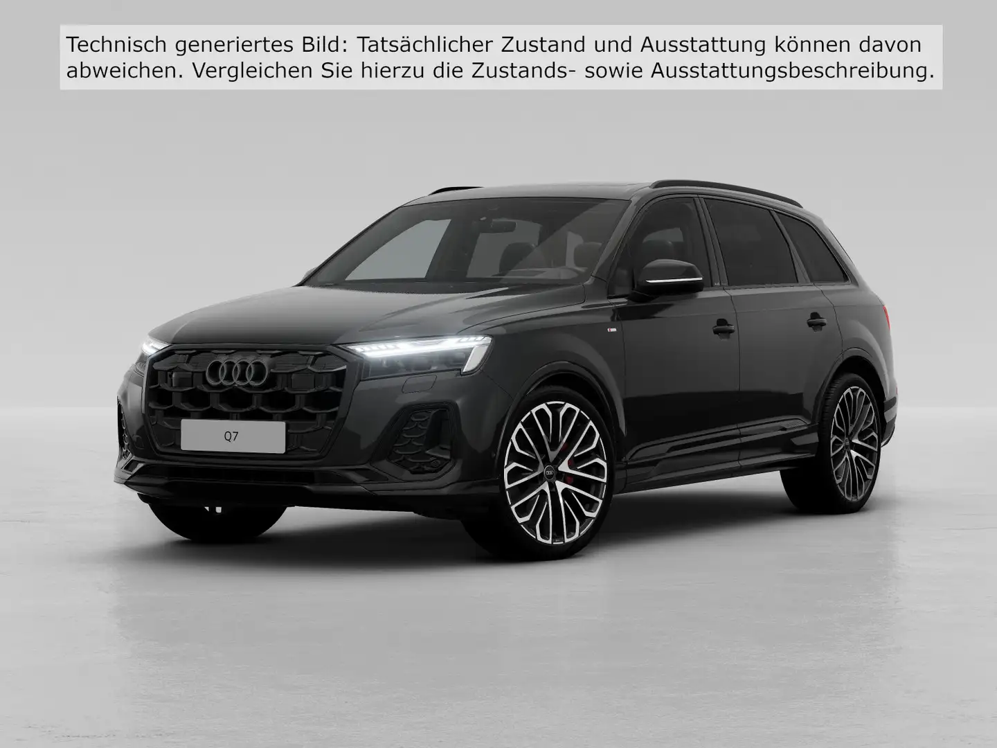 Audi Q7 S line 50 TDI qu. tiptr. Schwarz - 2