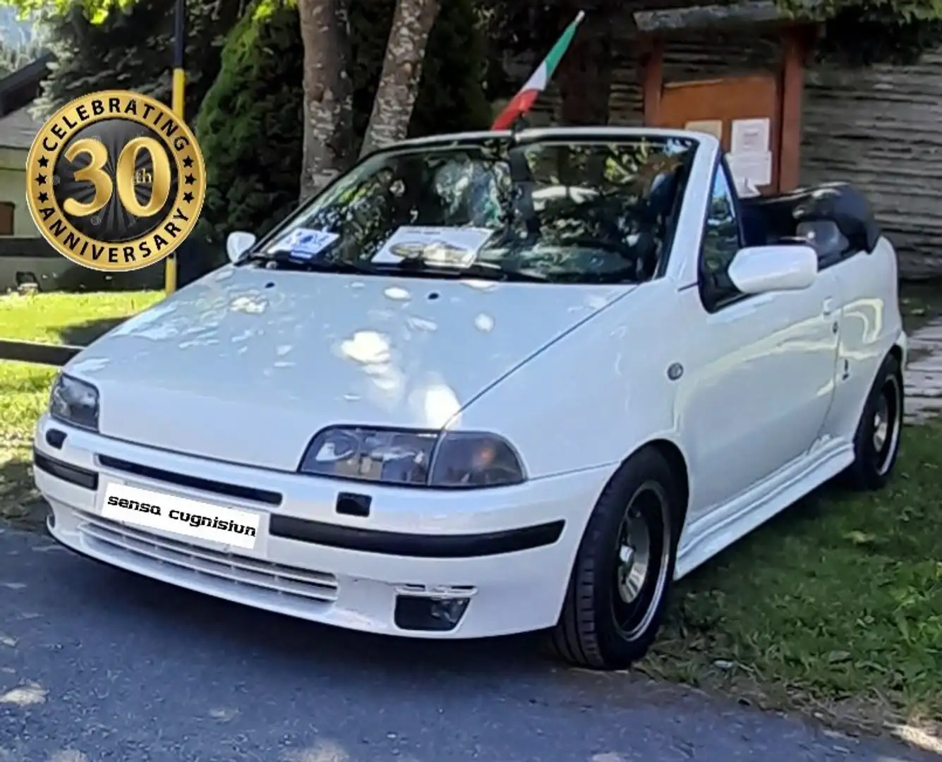 Fiat Punto Cabrio S 30th Anniversary Blanc - 1