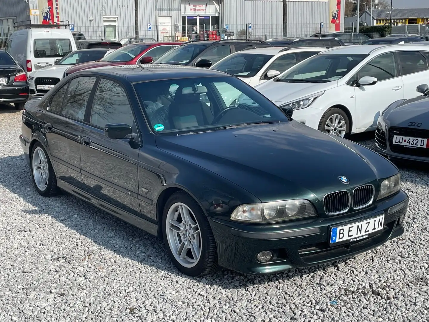 BMW 520 i E39 M-Paket~LPG Prins~TÜV 10.2025~Alcantara Vert - 1