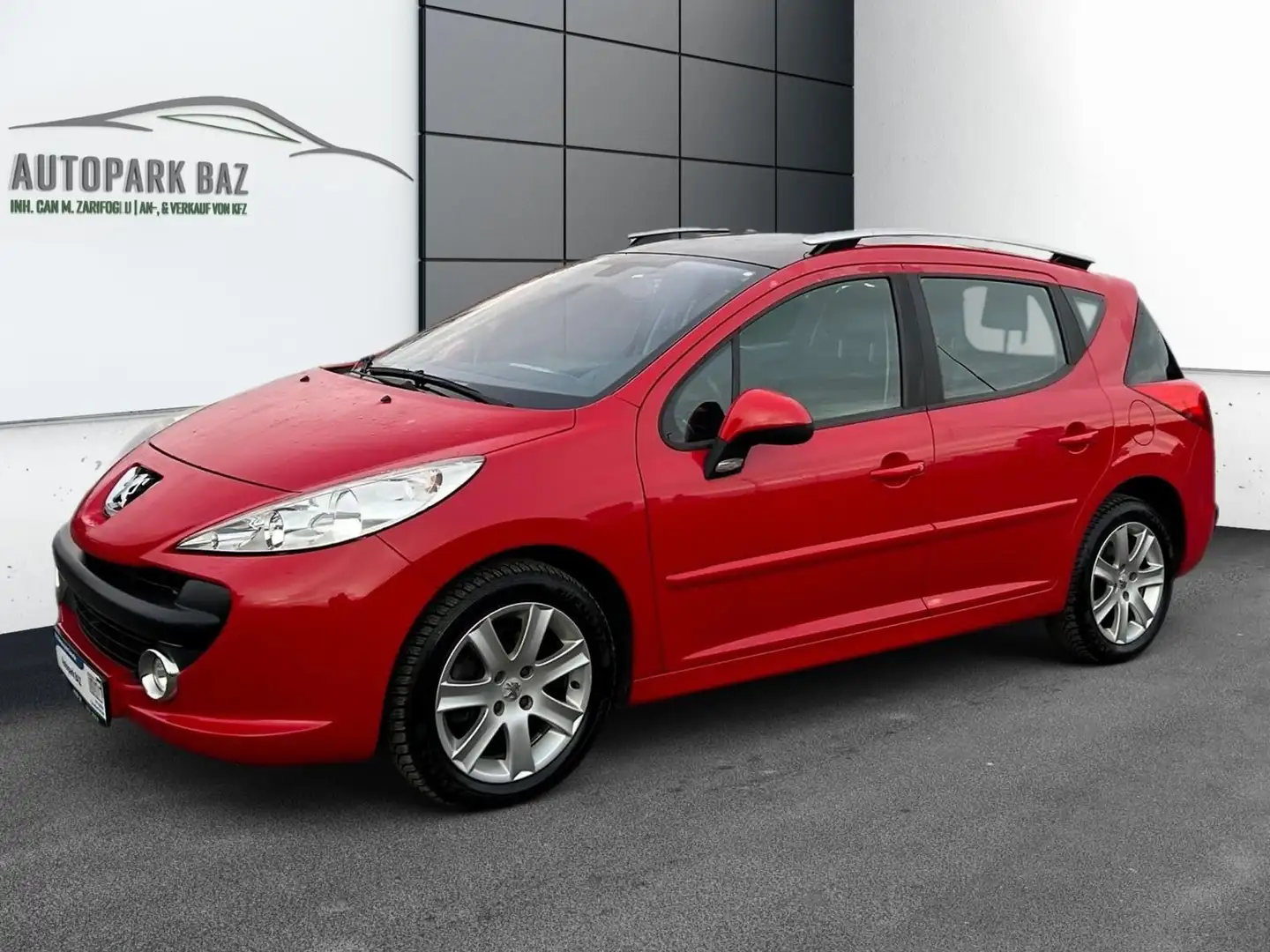 Peugeot 207 SW Sport AUTOMATIK *KLIM*SH*ALU*AHK*HU/AU* Rot - 1