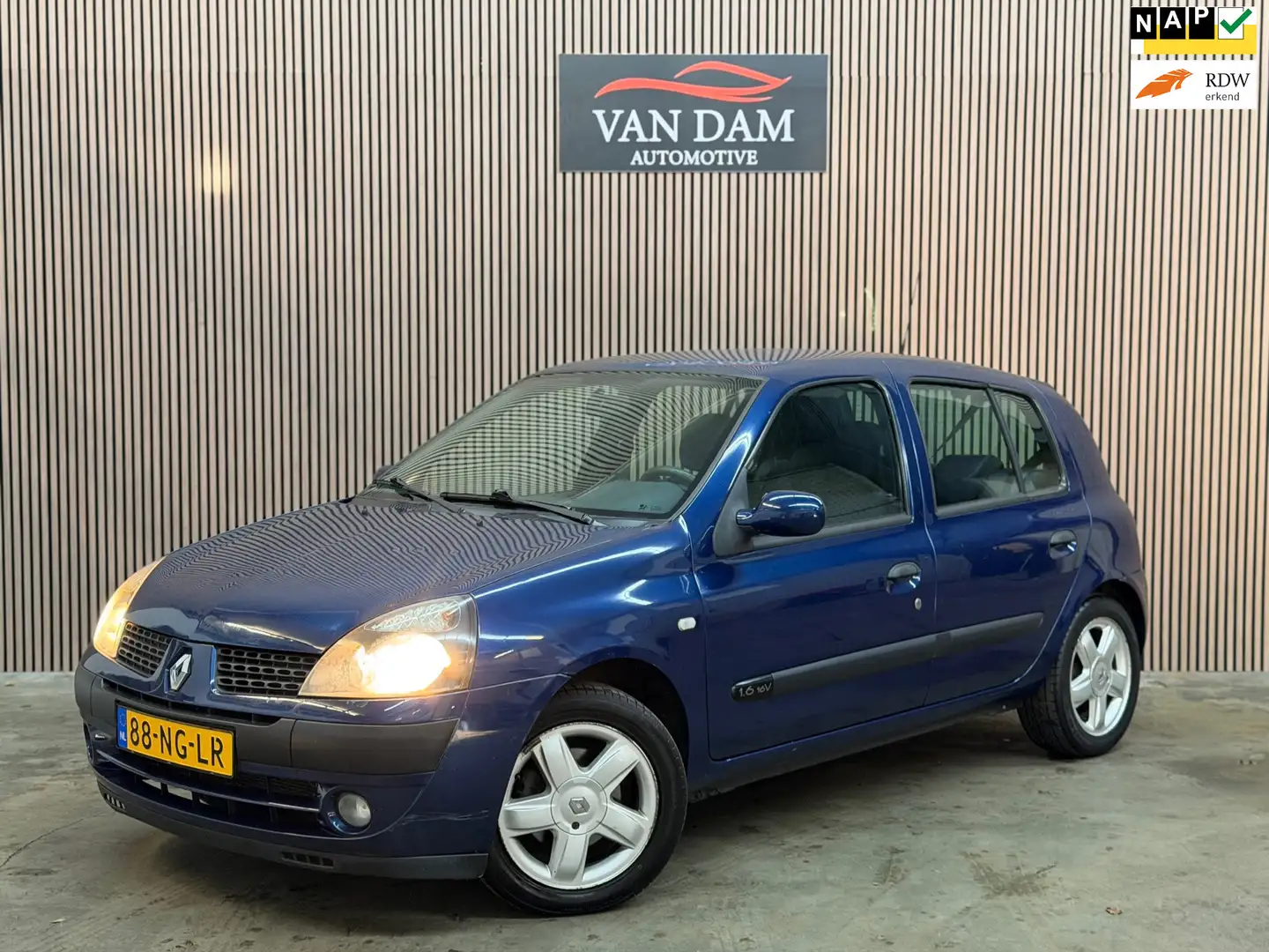 Renault Clio 1.6-16V Privilège 2003 NAP AIRCO CRUISE AUDIO Azul - 1