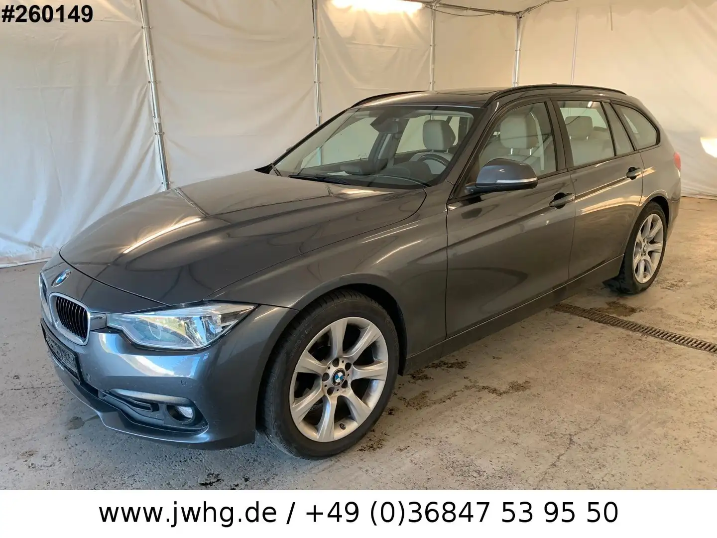 BMW 318 d Advantage*Kam*Leder*Pano*LED Grau - 1