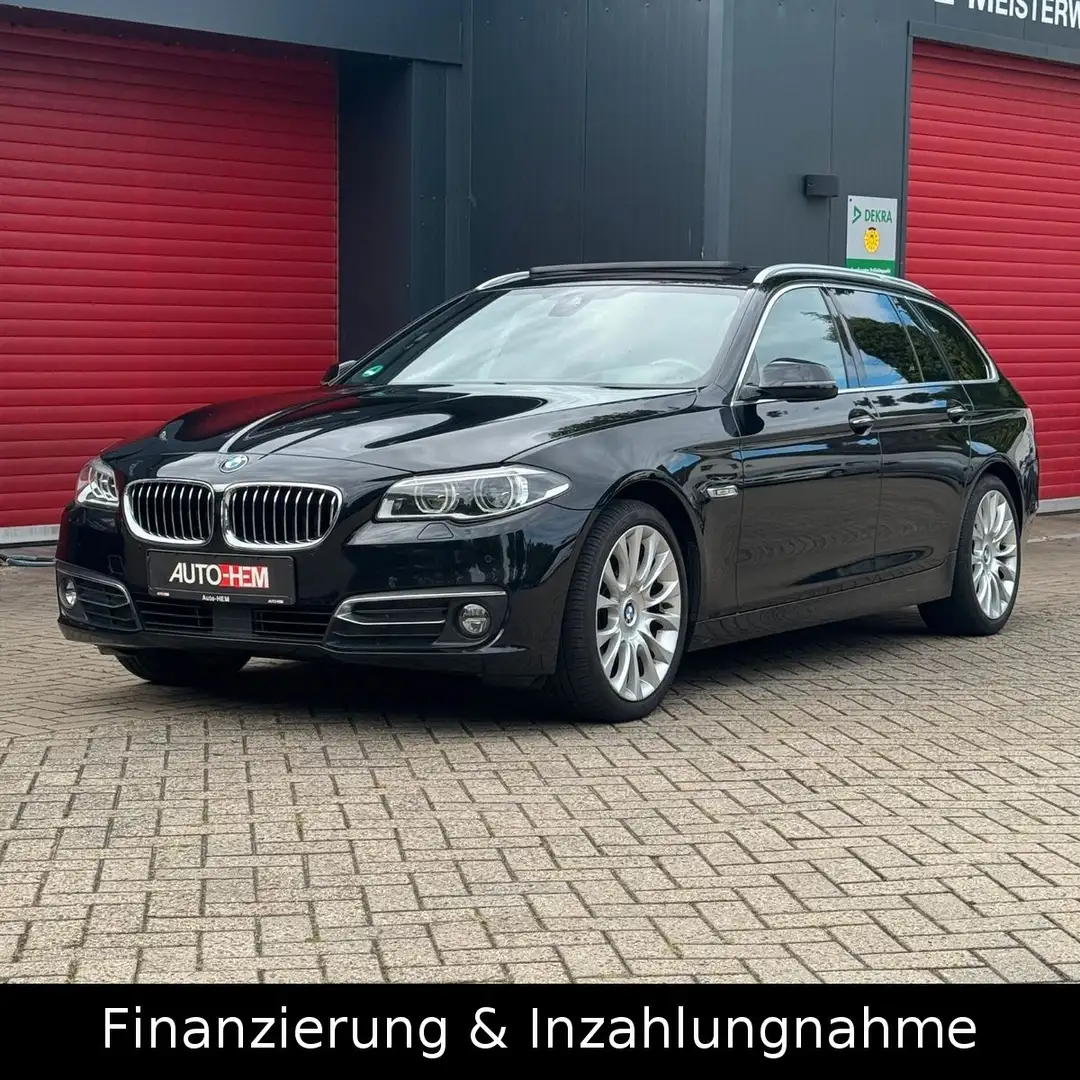 BMW 530 d xDrive Luxury Pano LED ACC H&K Leder AHK Noir - 1