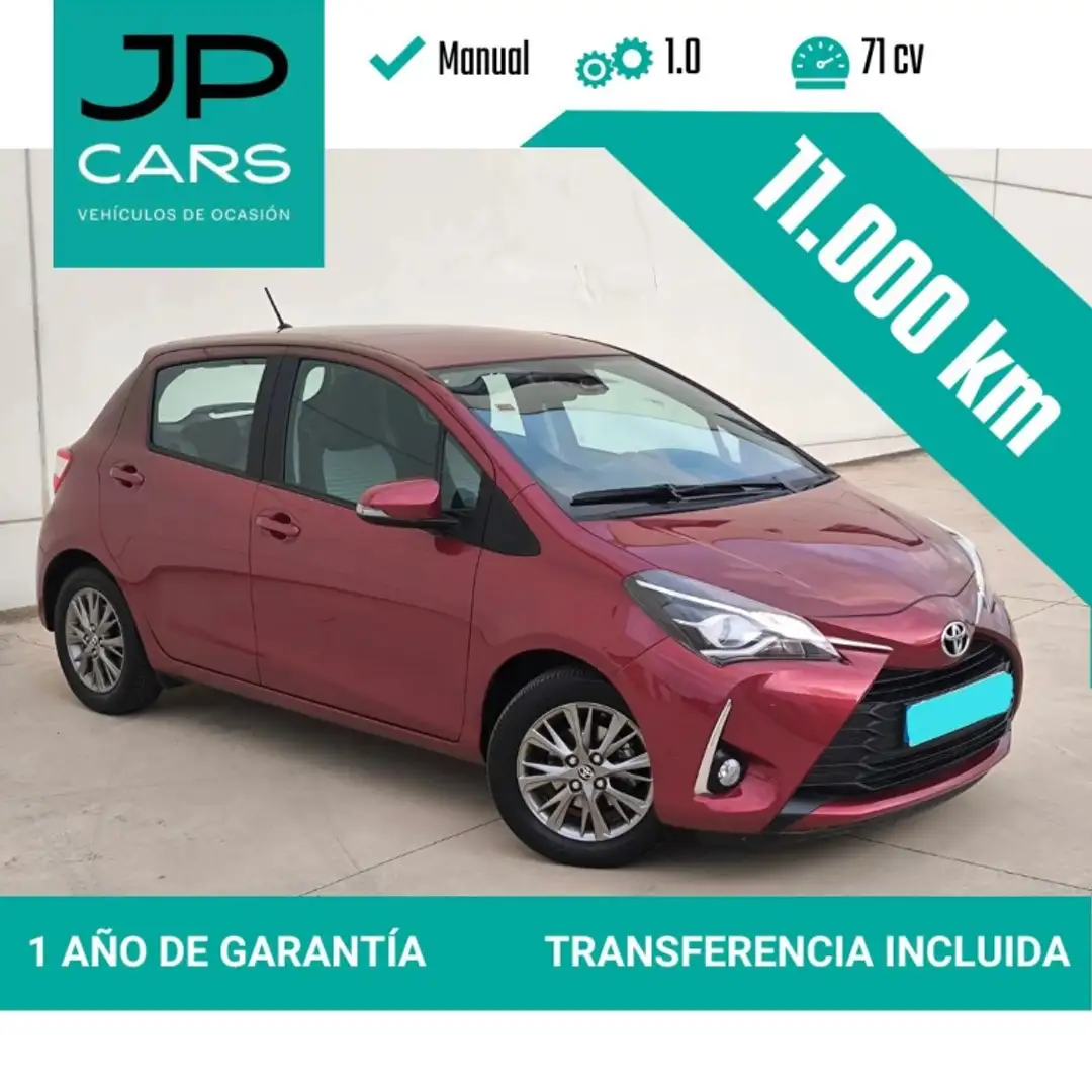 Toyota Yaris 1.0 Active Tech Mauve - 1