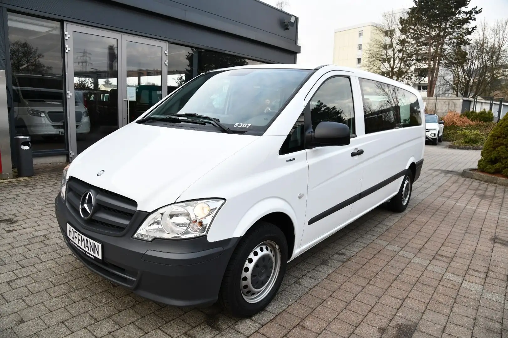 Mercedes-Benz Vito Kombi 116 CDI extralang 8-Sitzer Klima A/C Blanco - 2