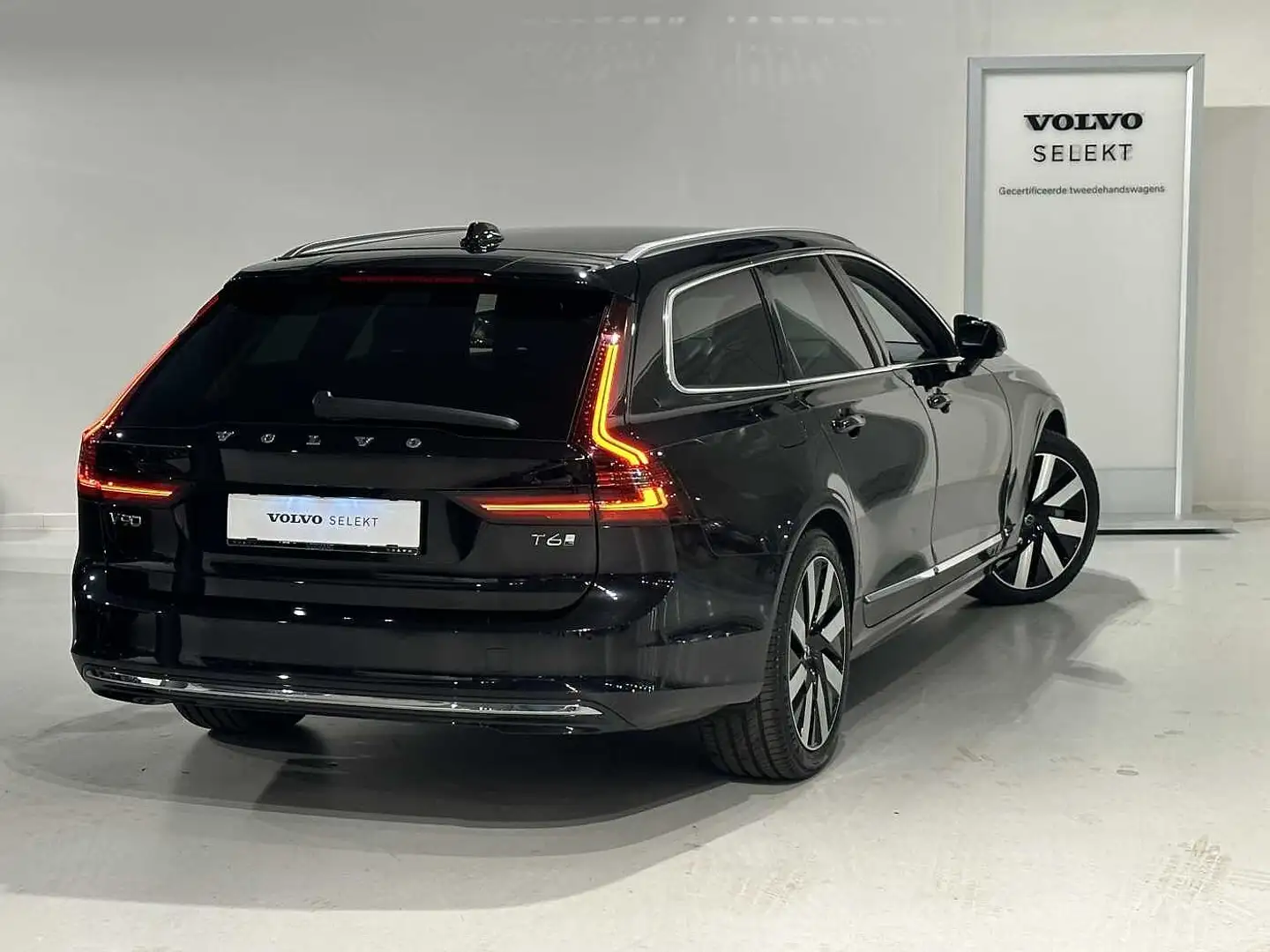Volvo V90 T6 AWD Recharge Bright Long Range Nero - 2